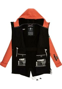 Marikoo Zimtzicke - Parka - Black Coral -Marikoo 78365de1b0254ecd9d1f9bdb968bedc3