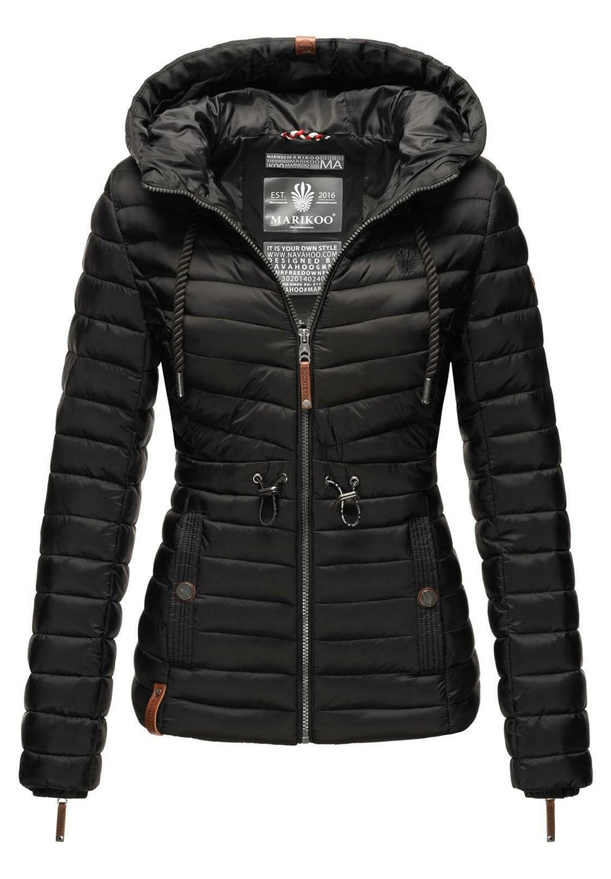 Marikoo Aniyaa - Chaqueta De Entretiempo - Black 6 Marikoo Aniyaa - Chaqueta De Entretiempo - Black - Imagen 6