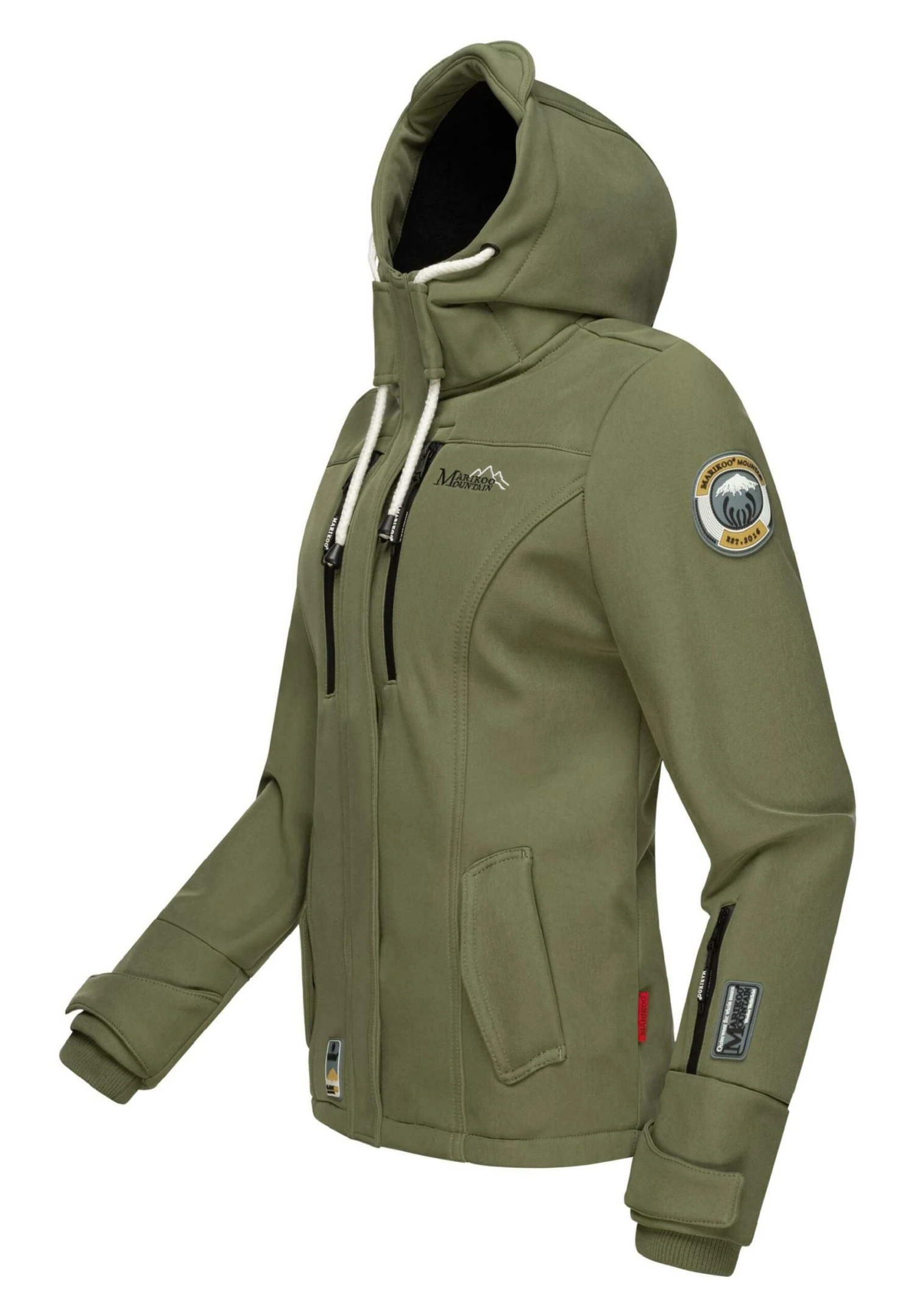Marikoo Funktions - Chaqueta Outdoor - Green Melange 7 Marikoo Funktions - Chaqueta Outdoor - Green Melange - Imagen 7