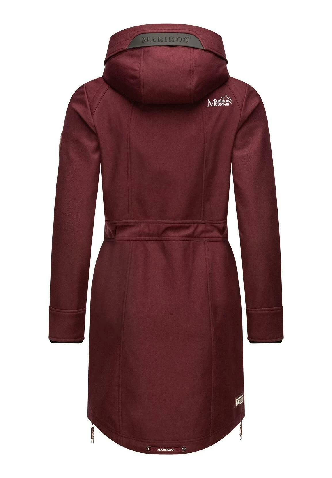 Marikoo Racquelle - Parka - Dark Red Melange 8 Marikoo Racquelle - Parka - Dark Red Melange - Imagen 8