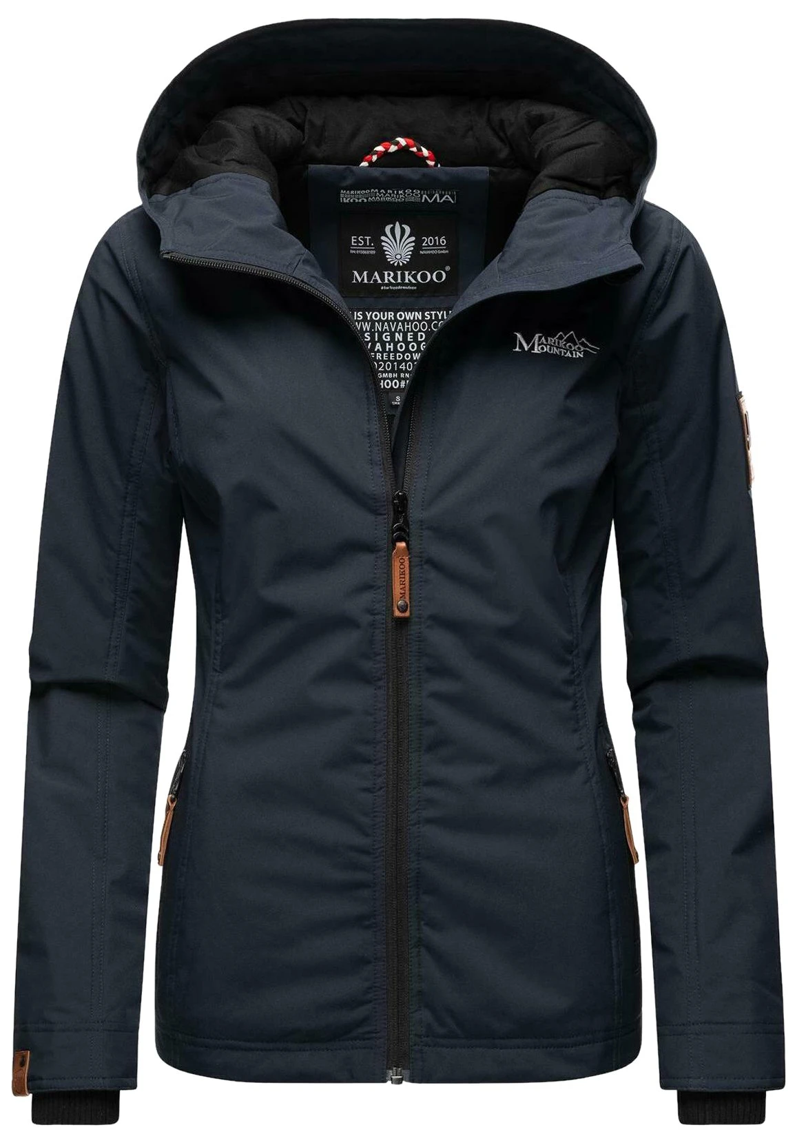 Marikoo Brombeere - Chaqueta Outdoor - Dark Blue 1 Marikoo Brombeere - Chaqueta Outdoor - Dark Blue