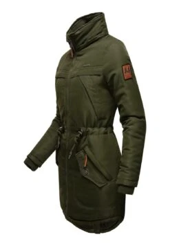 Marikoo Kamii - Abrigo De Invierno - Olive 7 Marikoo Kamii - Abrigo De Invierno - Olive -Marikoo 85ecb7eac43e476d92b8fd44fd742930
