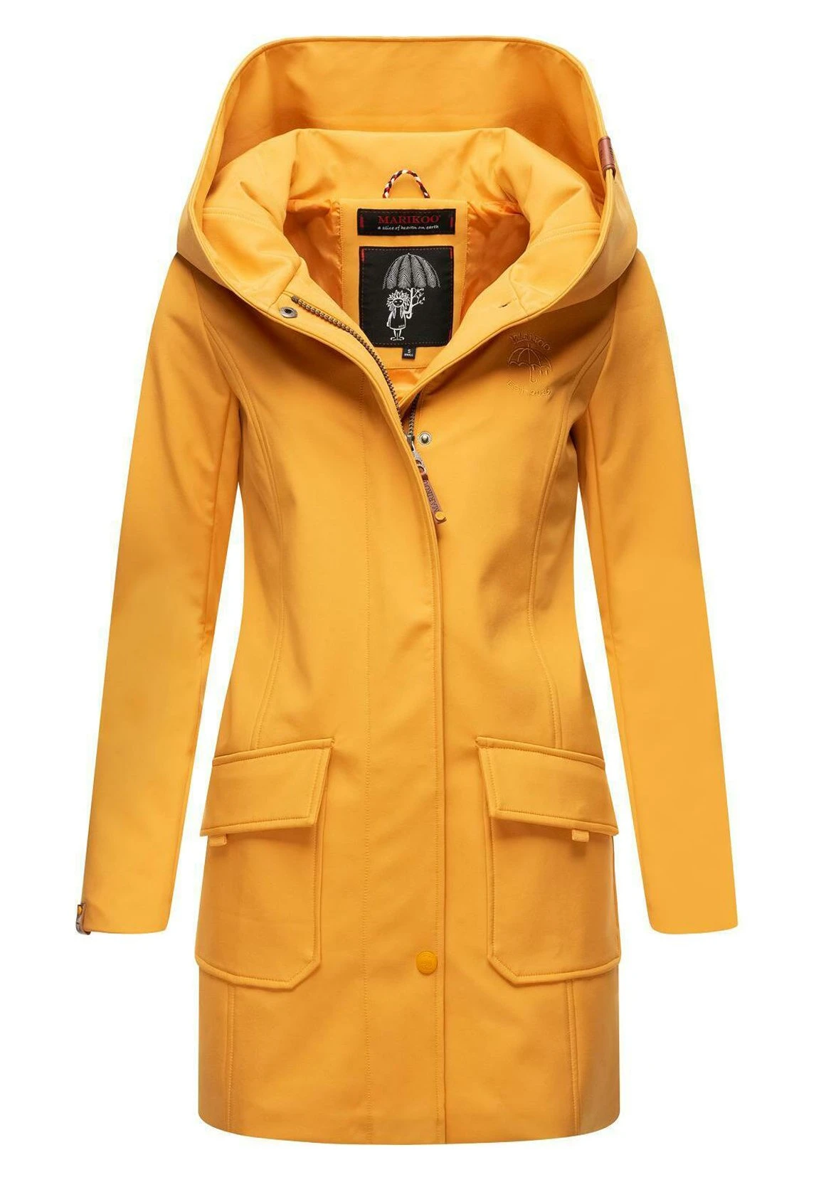 Marikoo Mayleen - Parka - Amber Yellow 4 Marikoo Mayleen - Parka - Amber Yellow - Imagen 4