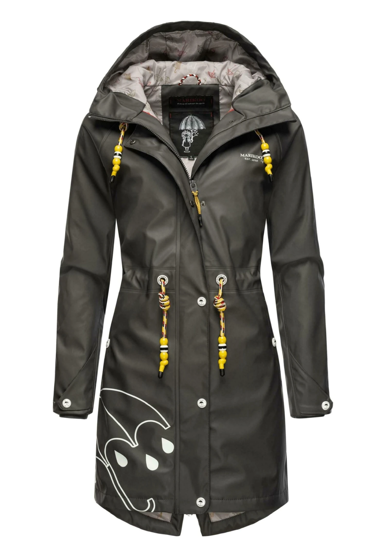 Marikoo Dancing Umbrella - Impermeable - Dark Grey 5 Marikoo Dancing Umbrella - Impermeable - Dark Grey - Imagen 5