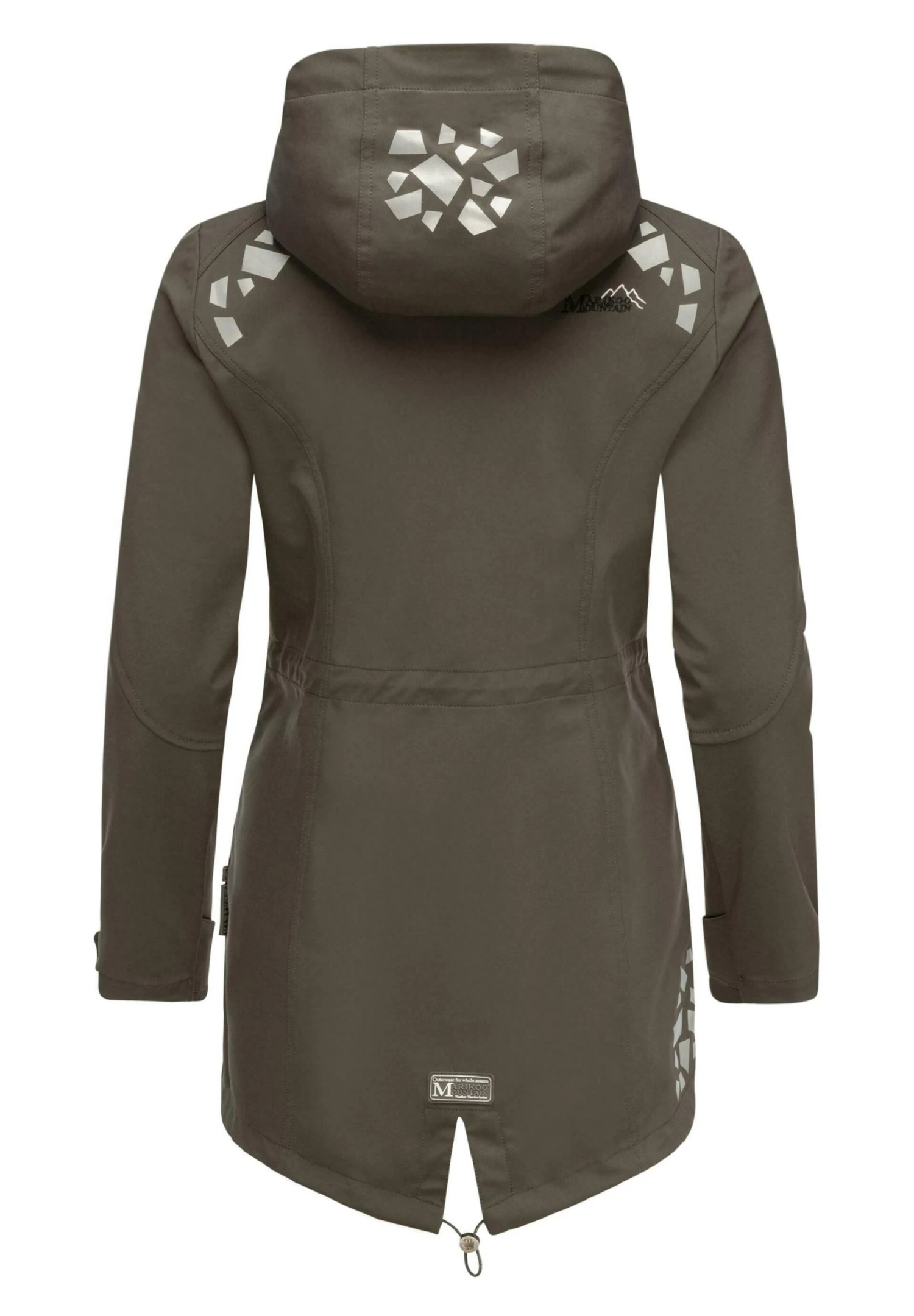 Marikoo Ulissaa - Impermeable - Dark Grey 9 Marikoo Ulissaa - Impermeable - Dark Grey - Imagen 9