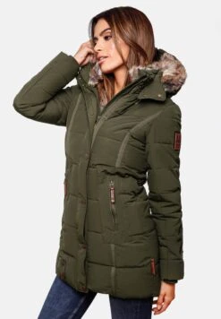 Marikoo Lieblings - Abrigo De Invierno - Olive 15 Marikoo Lieblings - Abrigo De Invierno - Olive -Marikoo 86ed523458db4cebb68cfbad8ed54ac7