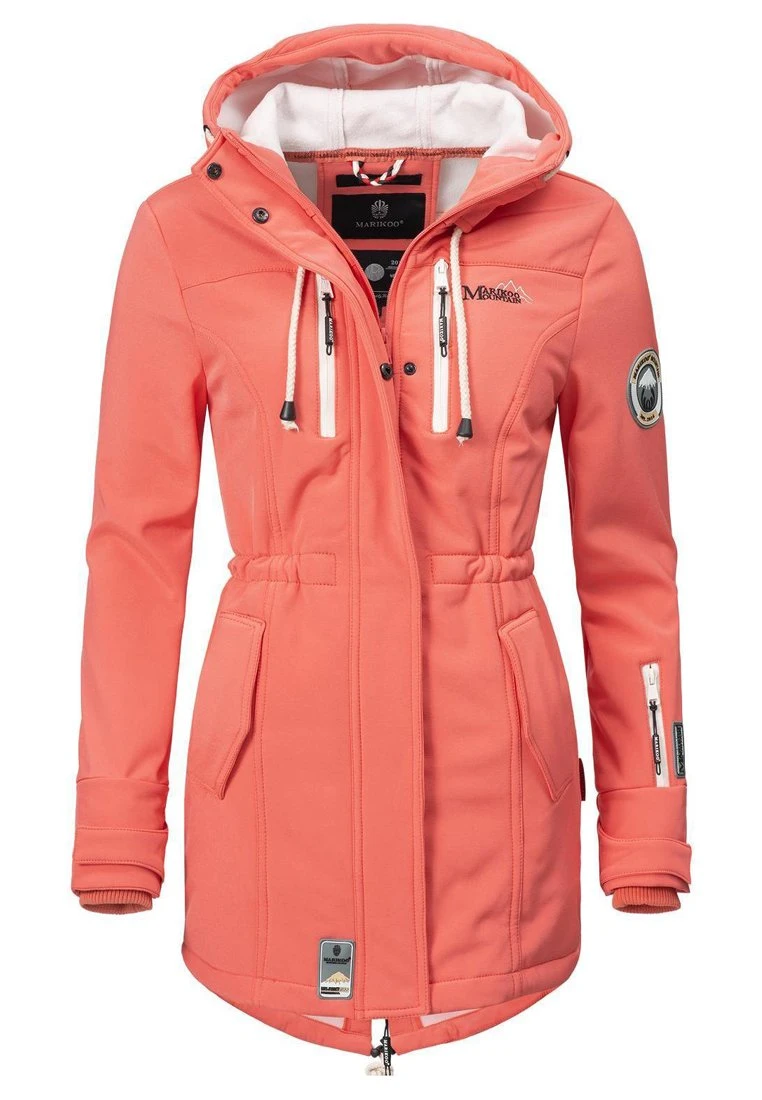 Marikoo Zimtzicke - Parka - Coral 5 Marikoo Zimtzicke - Parka - Coral - Imagen 5