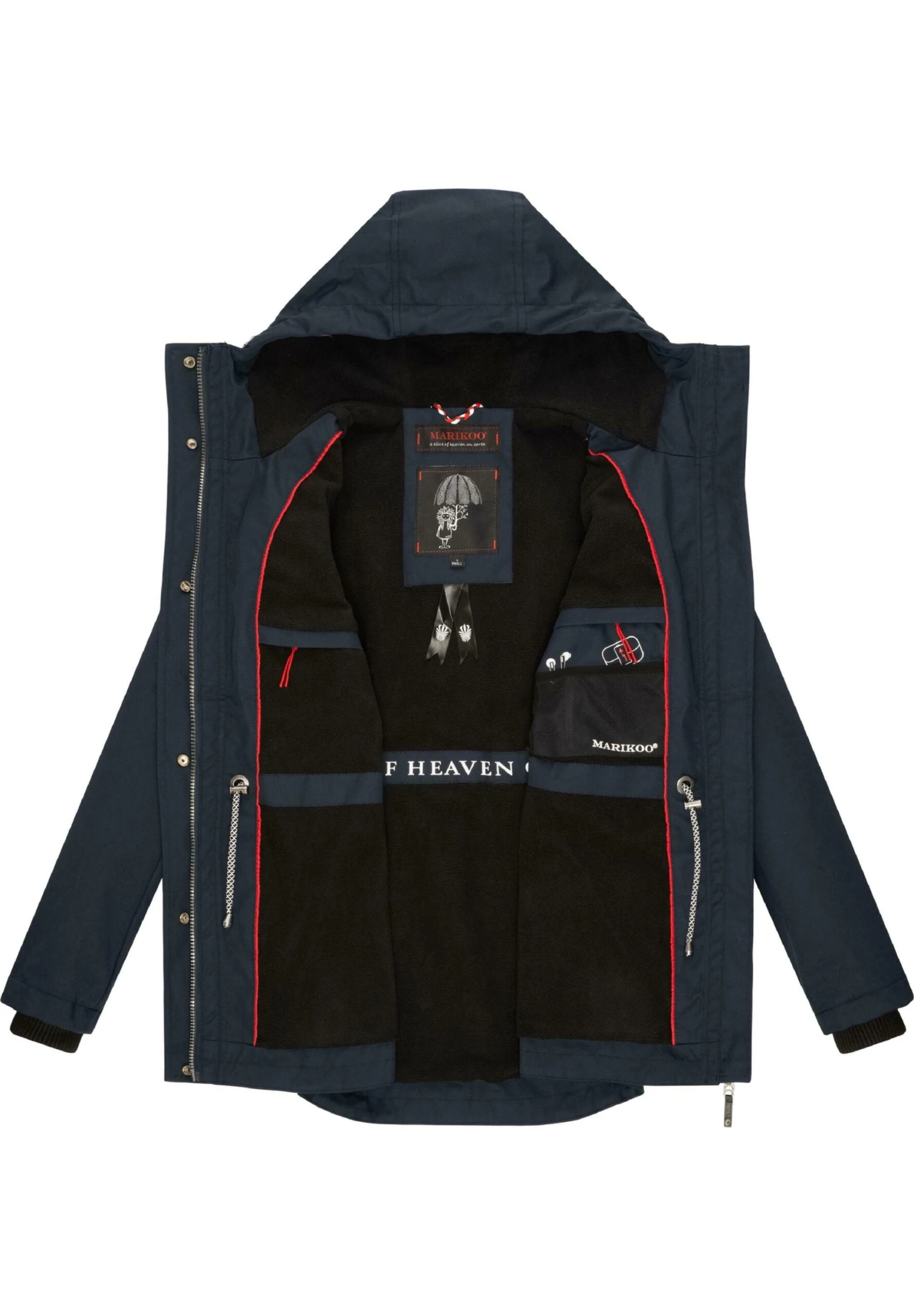 Marikoo Babetaa- Parka - Dark Blue 4 Marikoo Babetaa- Parka - Dark Blue - Imagen 4