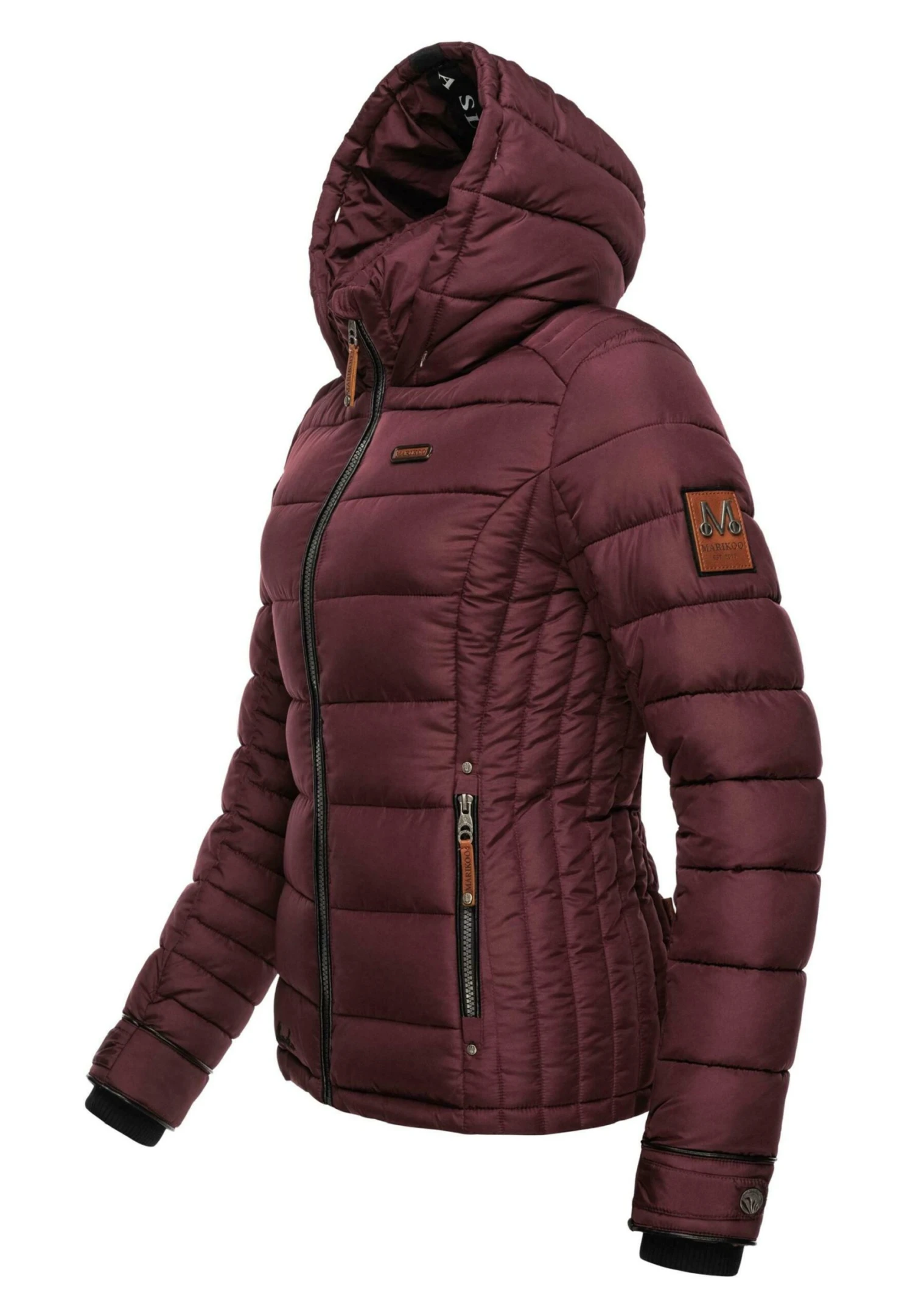 Marikoo Lerikaa - Chaqueta De Invierno - Dark Red Melange 8 Marikoo Lerikaa - Chaqueta De Invierno - Dark Red Melange - Imagen 8