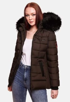 Marikoo Unique - Chaqueta De Invierno - Dark Choco -Marikoo 8dff9652da874539bd2a815554306ab6