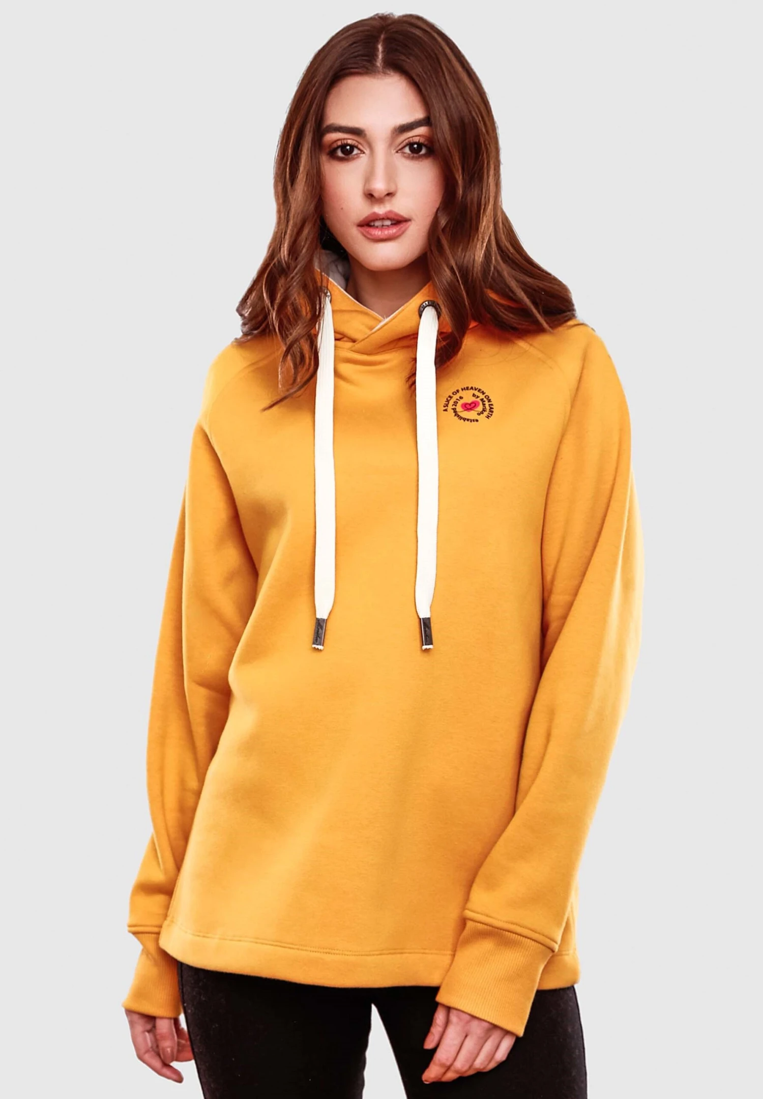 Marikoo Jersey Con Capucha - Mid Yellow 1 Marikoo Jersey Con Capucha - Mid Yellow