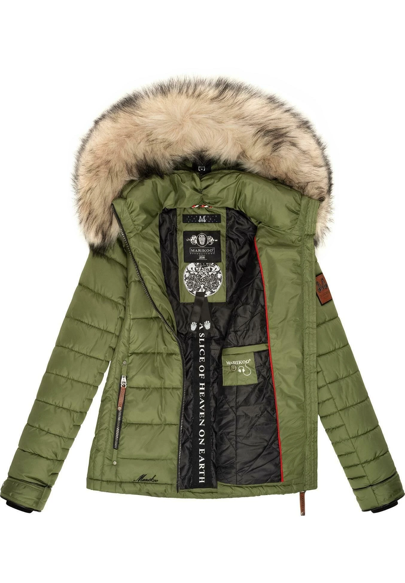 Marikoo Lerikaa - Chaqueta De Invierno - Olive 5 Marikoo Lerikaa - Chaqueta De Invierno - Olive - Imagen 5