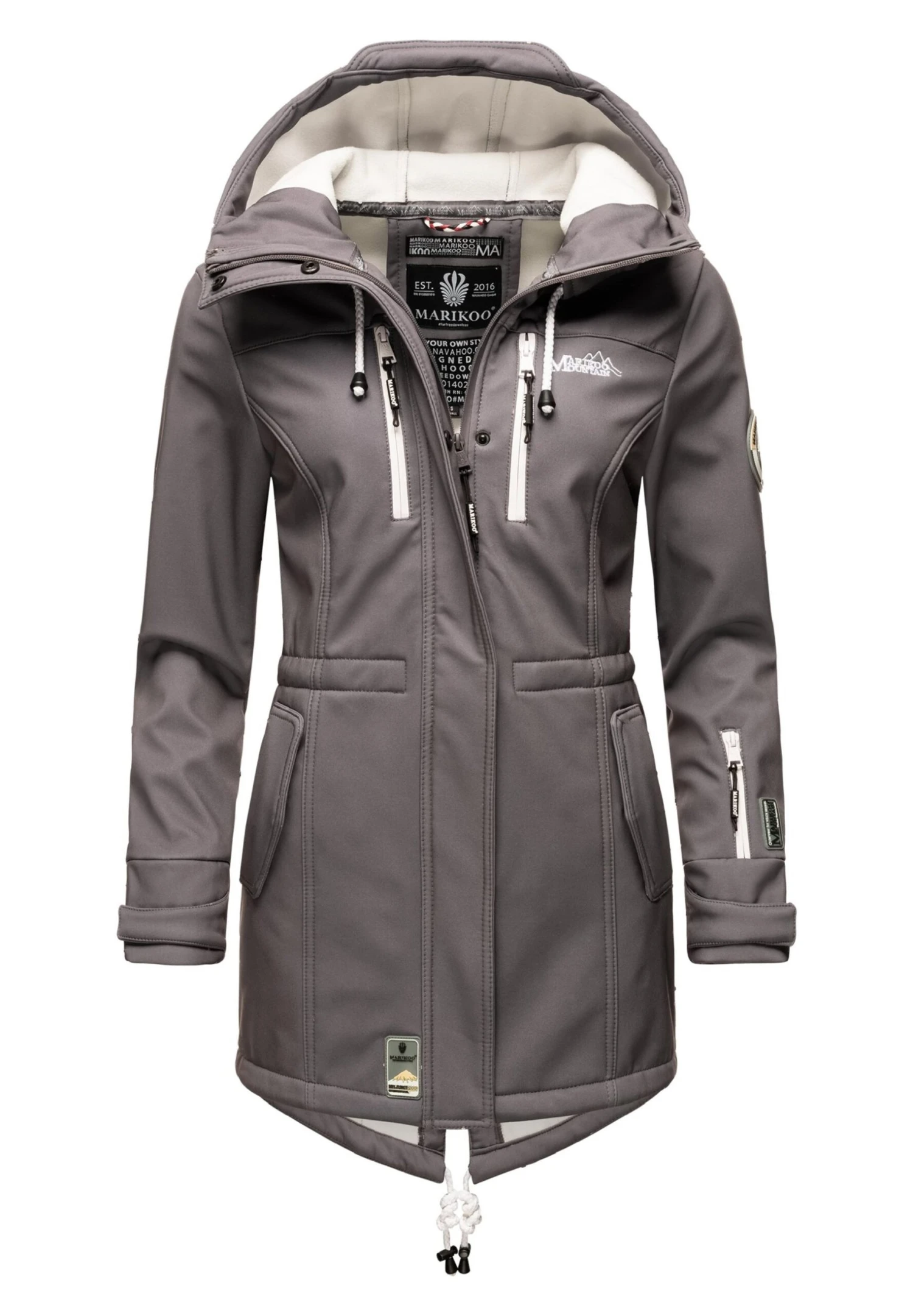 Marikoo Zimtzicke - Parka - Grey 5 Marikoo Zimtzicke - Parka - Grey - Imagen 5