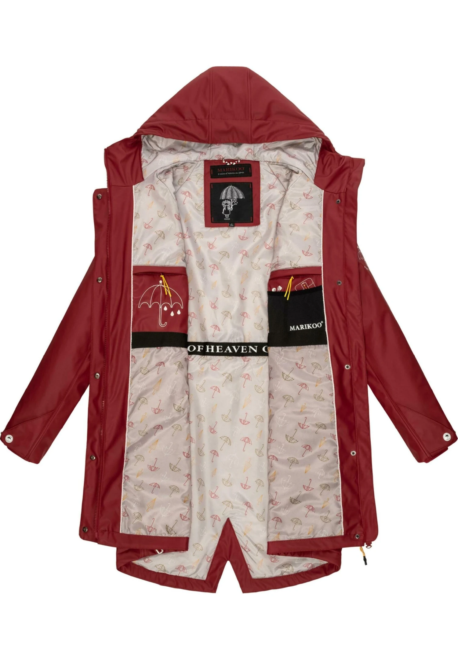 Marikoo Dancing Umbrella - Impermeable - Blood Red 3 Marikoo Dancing Umbrella - Impermeable - Blood Red - Imagen 3