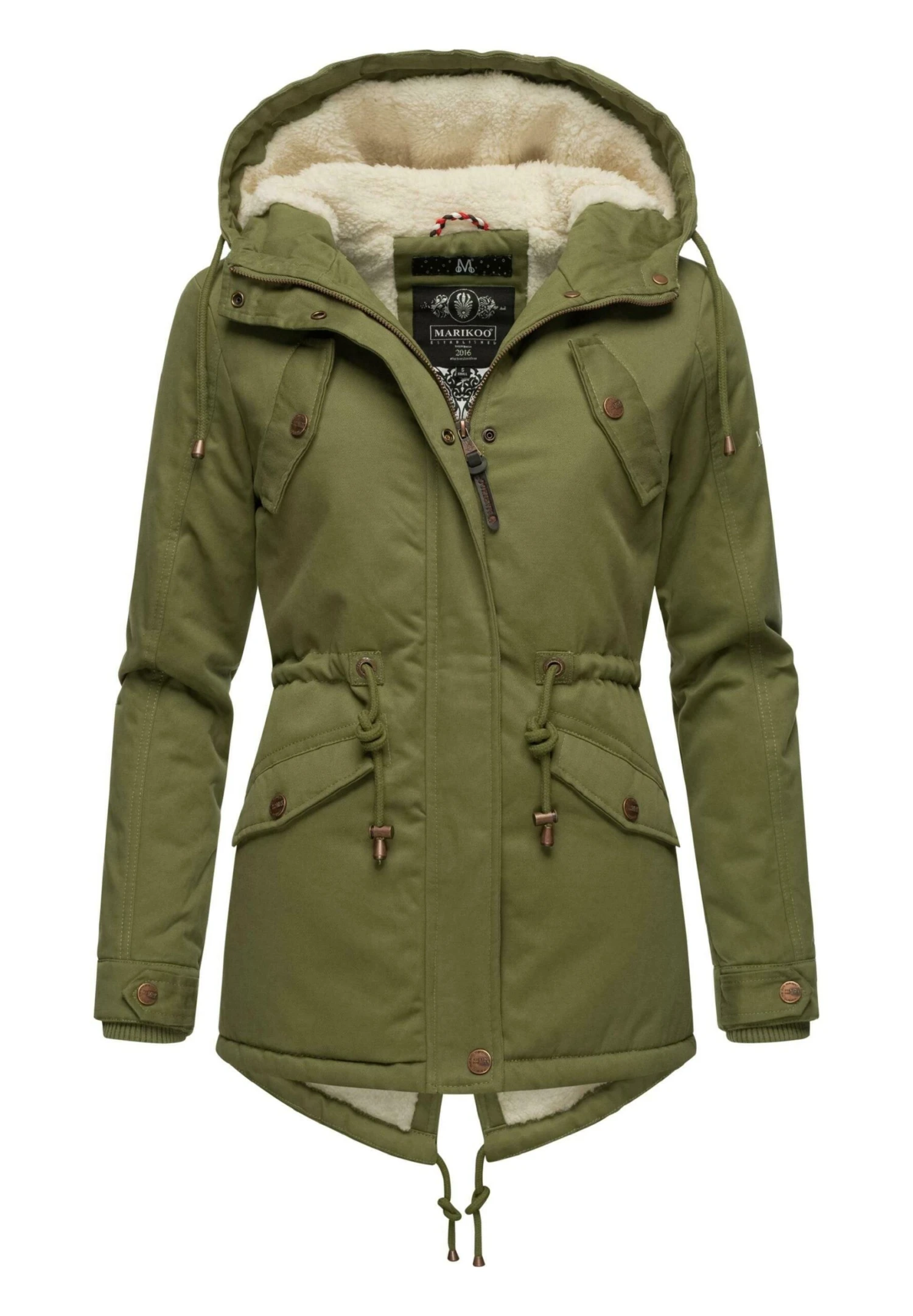 Marikoo Manolya - Abrigo De Invierno - Dusty Olive 1 Marikoo Manolya - Abrigo De Invierno - Dusty Olive