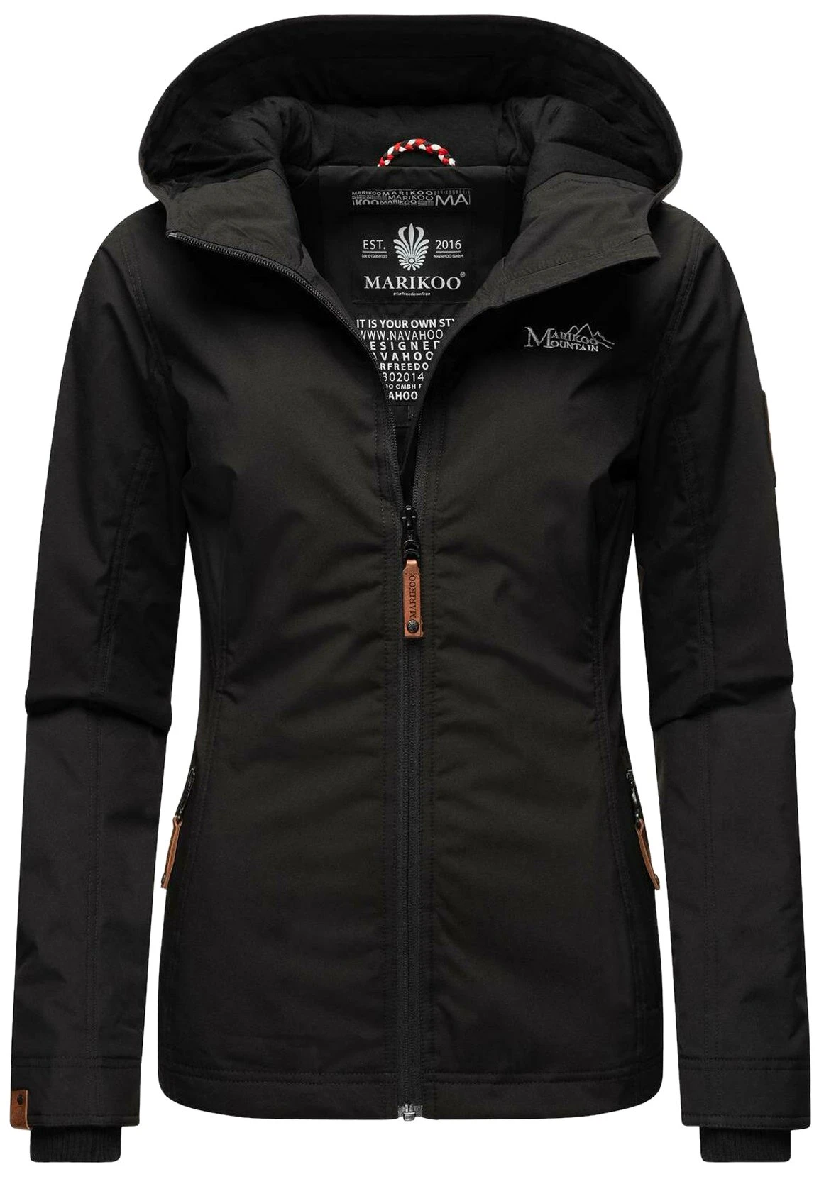 Marikoo Brombeere - Chaqueta Outdoor - Black 1 Marikoo Brombeere - Chaqueta Outdoor - Black