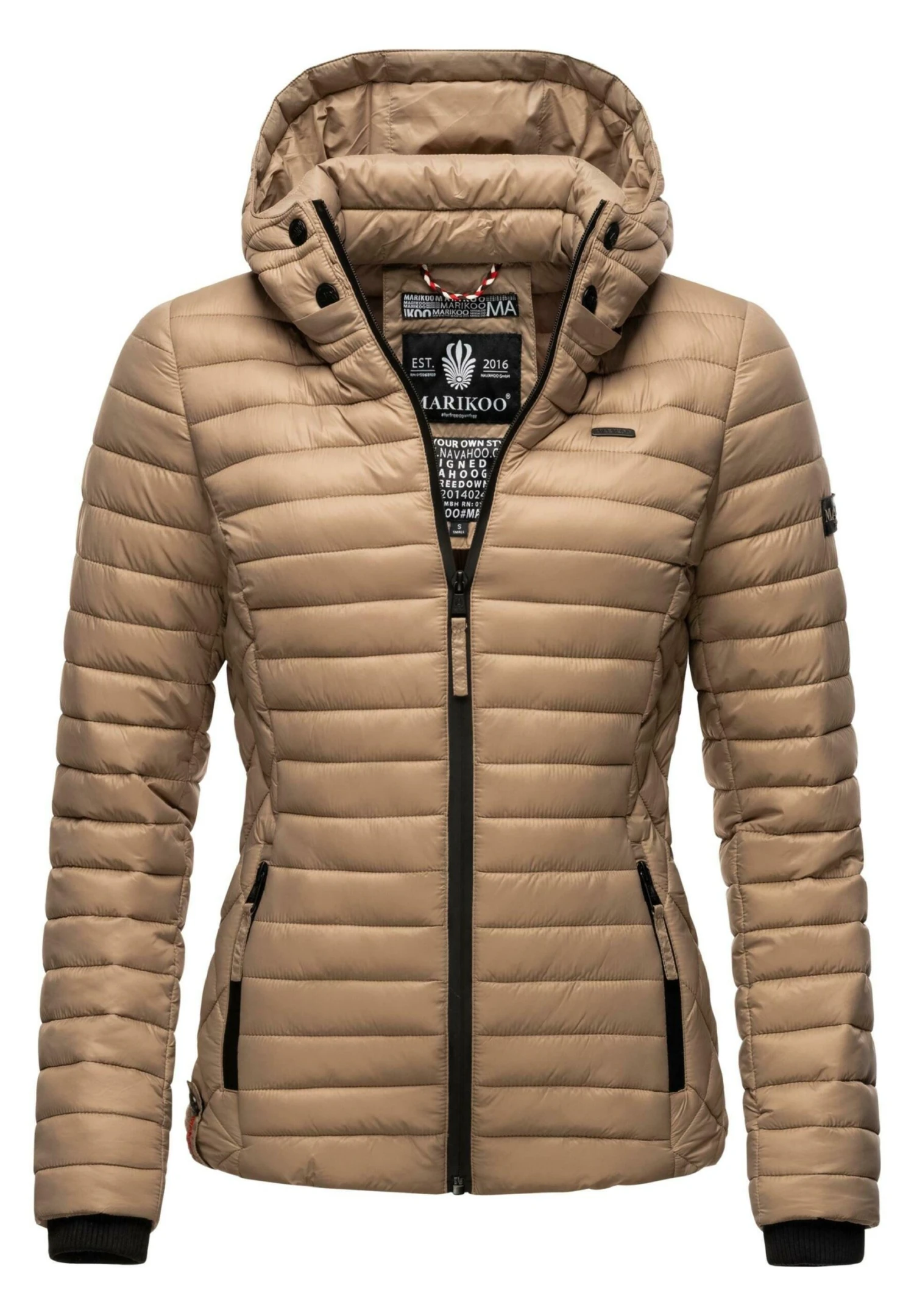 Marikoo Samtpfote - Chaqueta De Entretiempo - Mottled Beige 5 Marikoo Samtpfote - Chaqueta De Entretiempo - Mottled Beige - Imagen 5