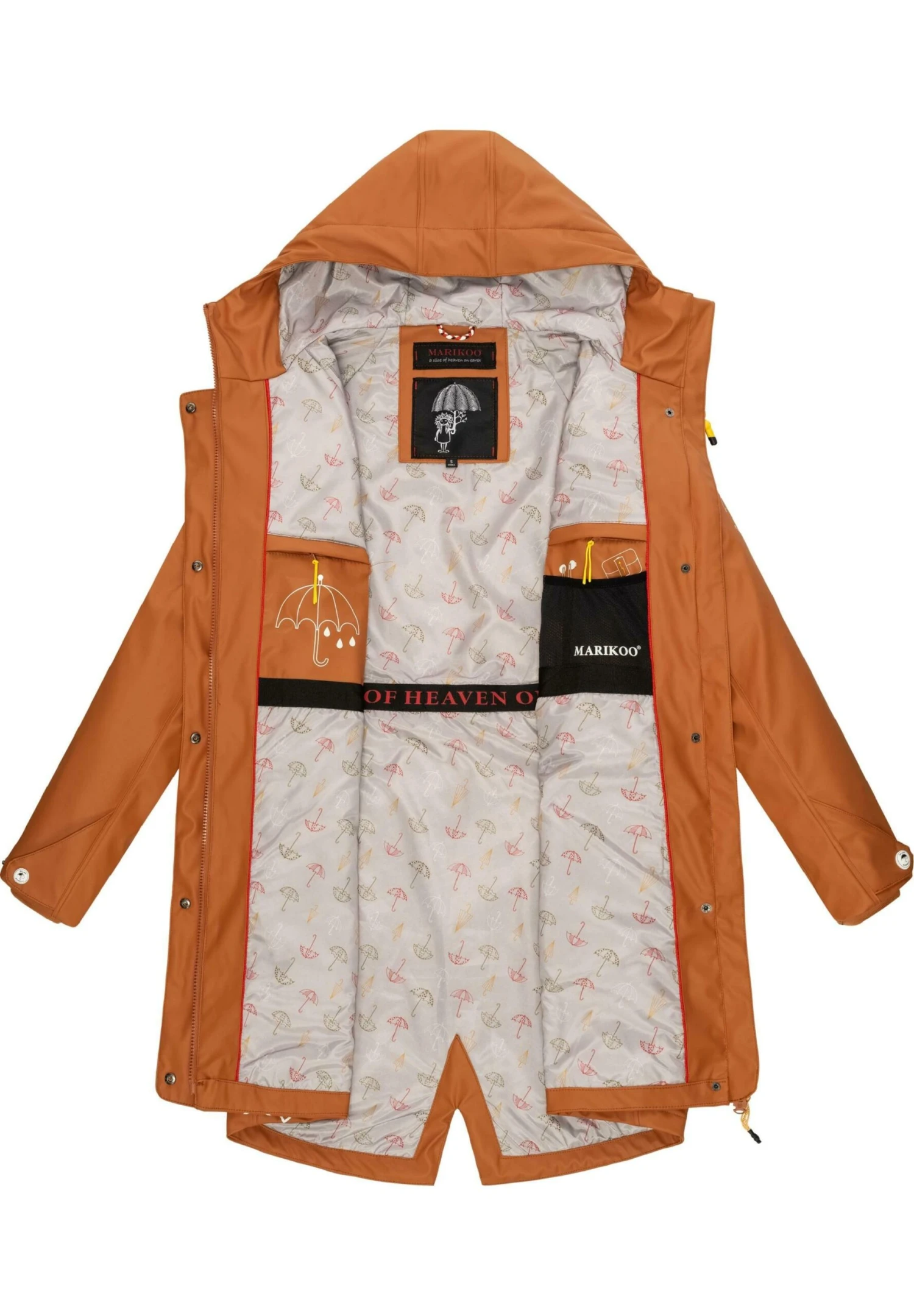 Marikoo Dancing Umbrella - Impermeable - Rusty Cinnamon 3 Marikoo Dancing Umbrella - Impermeable - Rusty Cinnamon - Imagen 3