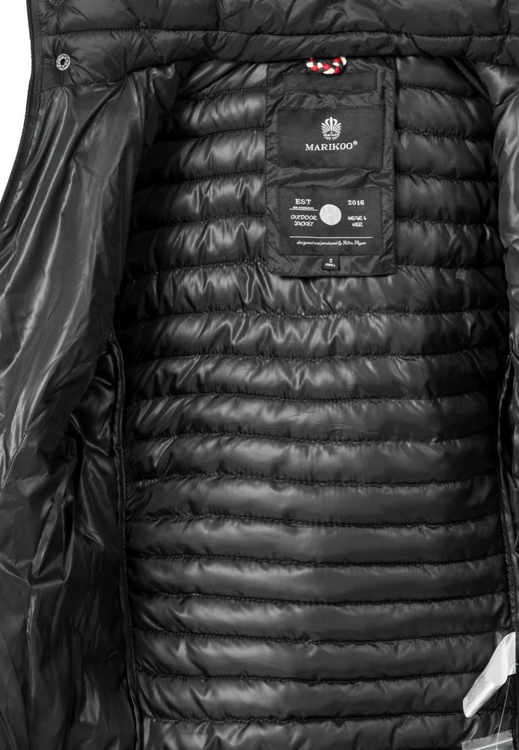 Marikoo Samtpfote - Chaqueta De Entretiempo - Black 6 Marikoo Samtpfote - Chaqueta De Entretiempo - Black - Imagen 6