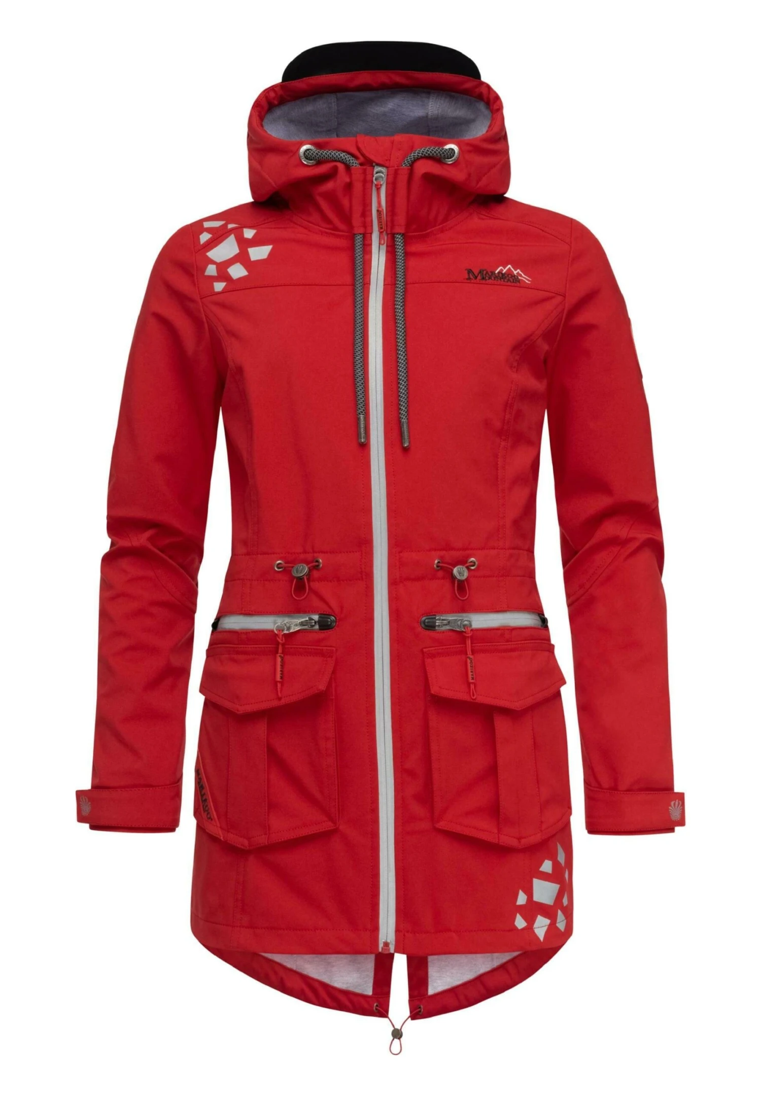 Marikoo Ulissaa - Impermeable - Light Red 4 Marikoo Ulissaa - Impermeable - Light Red - Imagen 4