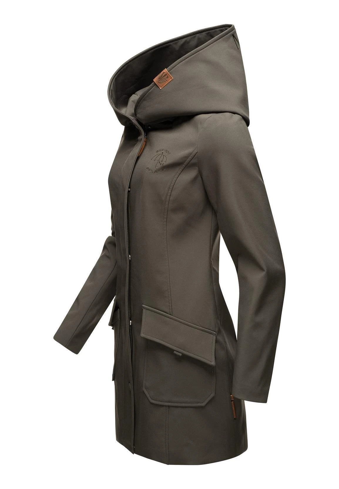 Marikoo Mayleen - Parka - Dark Grey 2 Marikoo Mayleen - Parka - Dark Grey - Imagen 2