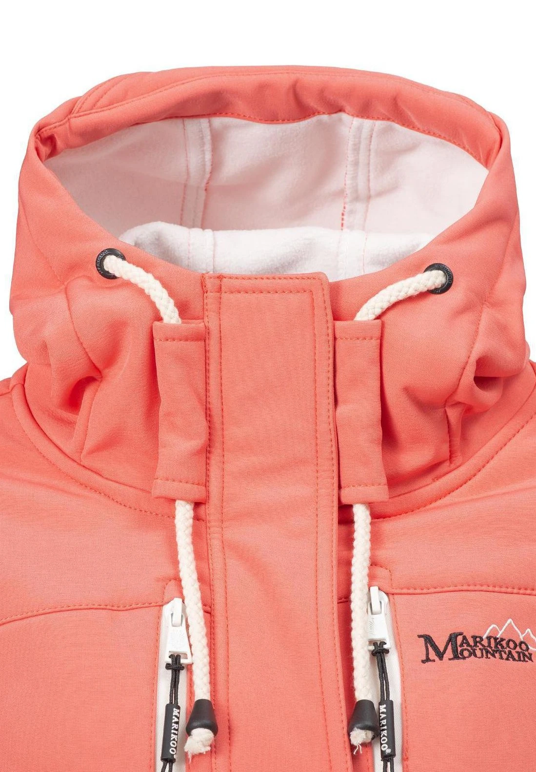 Marikoo Zimtzicke - Parka - Coral 6 Marikoo Zimtzicke - Parka - Coral - Imagen 6