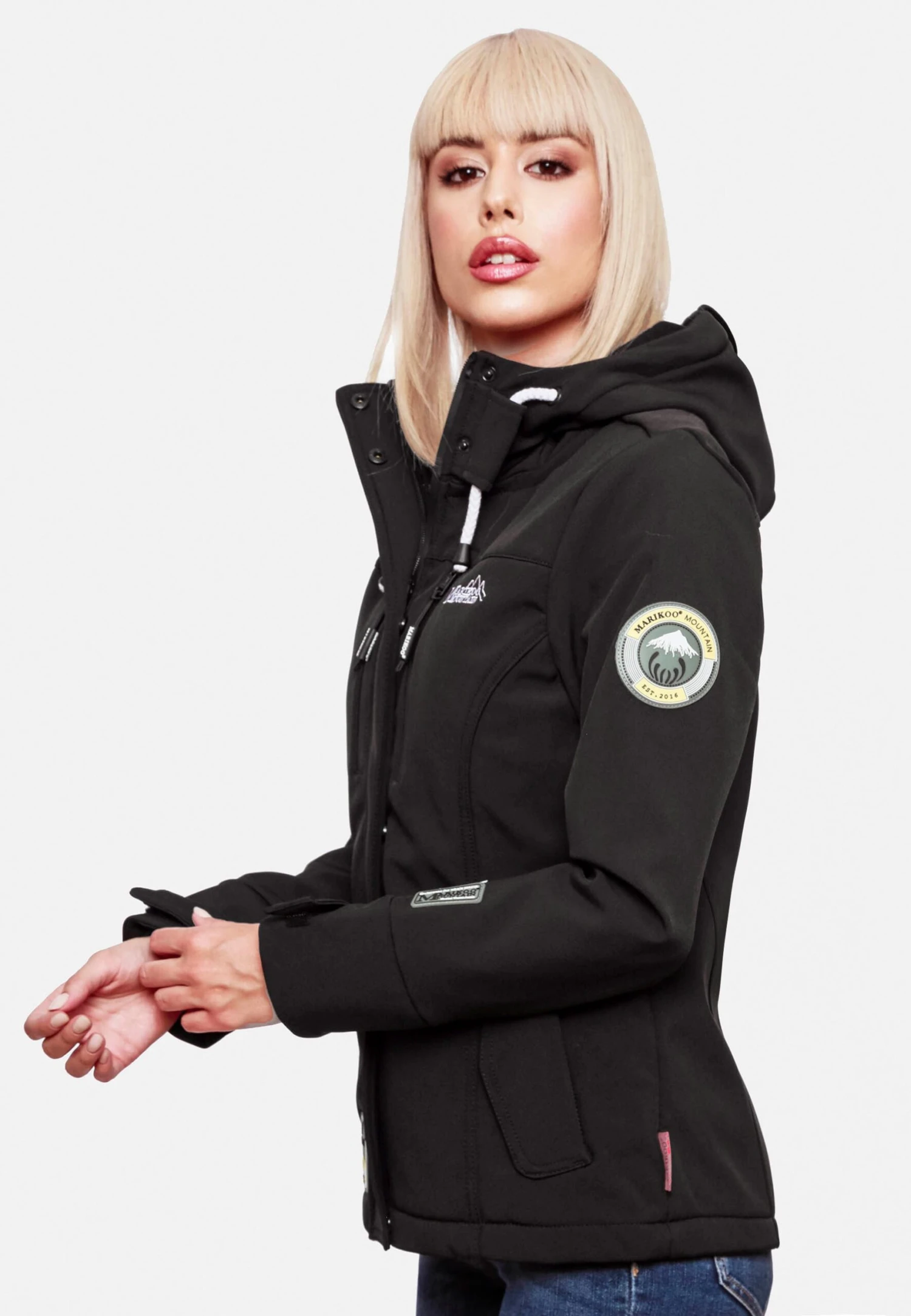 Marikoo Funktions - Chaqueta Outdoor - Schwarz 3 Marikoo Funktions - Chaqueta Outdoor - Schwarz - Imagen 3