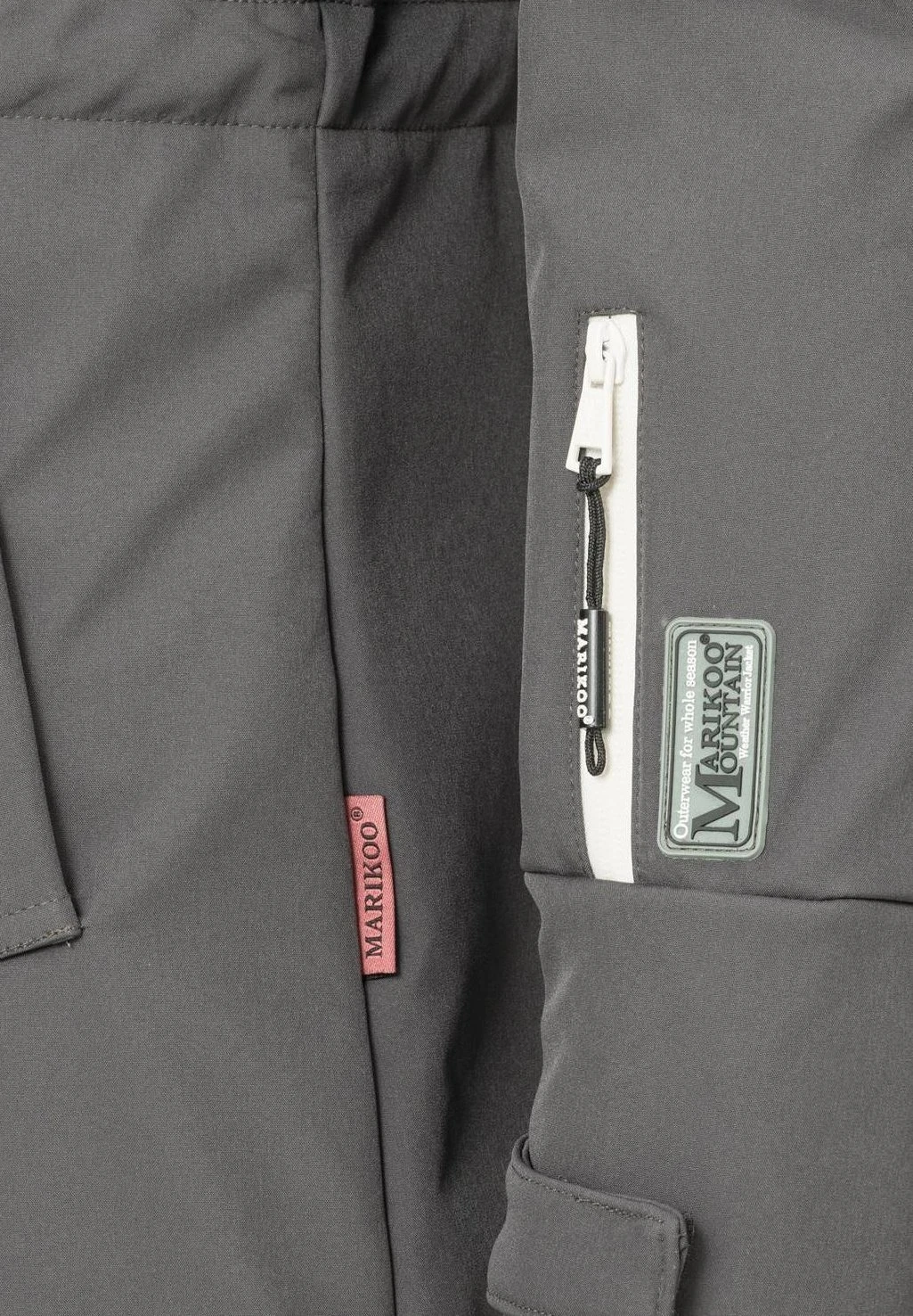 Marikoo Zimtzicke - Parka - Anthracit Melange 5 Marikoo Zimtzicke - Parka - Anthracit Melange - Imagen 5