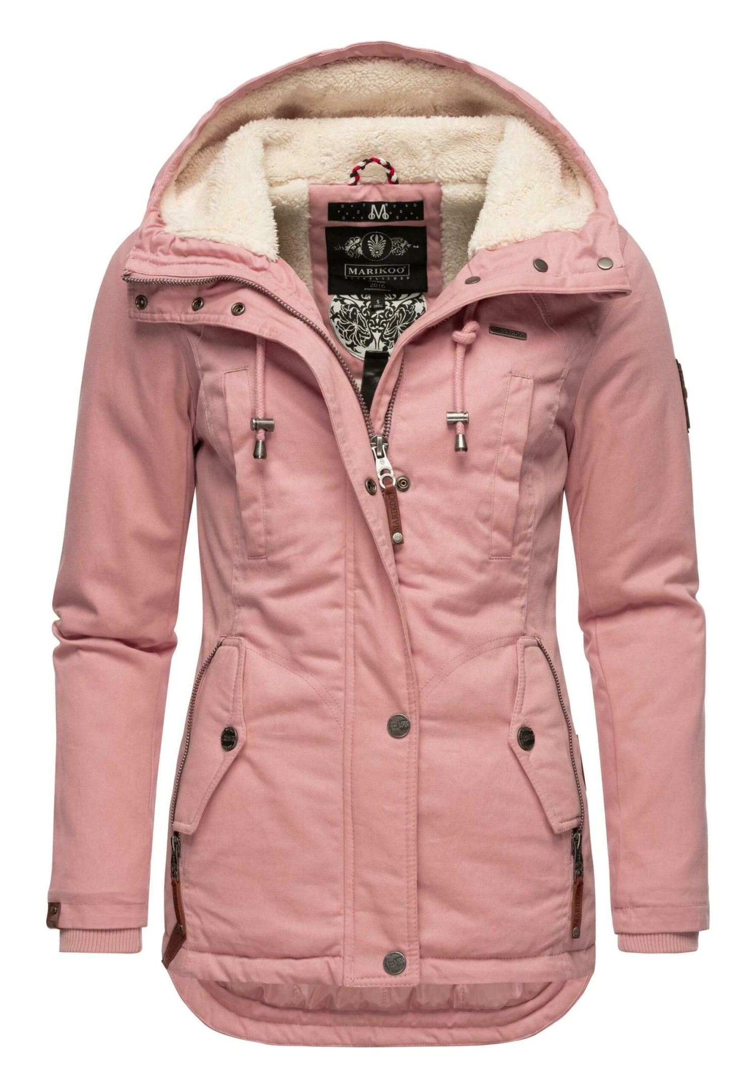 Marikoo Bikoo - Abrigo De Invierno - Powder Rose 1 Marikoo Bikoo - Abrigo De Invierno - Powder Rose