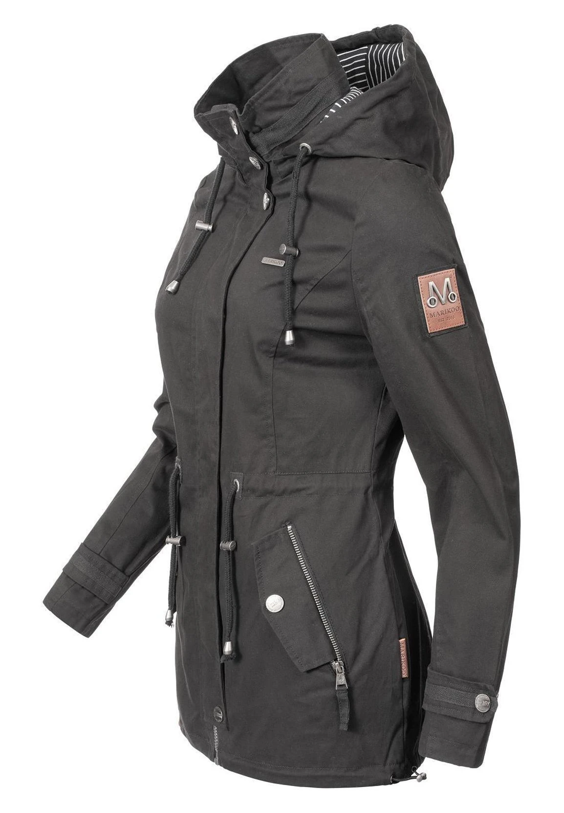 Marikoo Nyokoo - Parka - Black 3 Marikoo Nyokoo - Parka - Black - Imagen 3