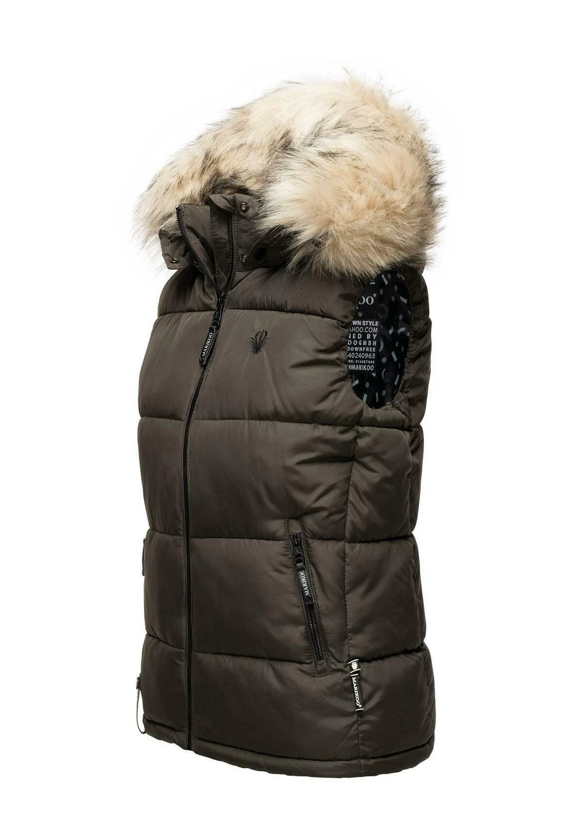 Marikoo Chaleco - Anthracite 2 Marikoo Chaleco - Anthracite - Imagen 2