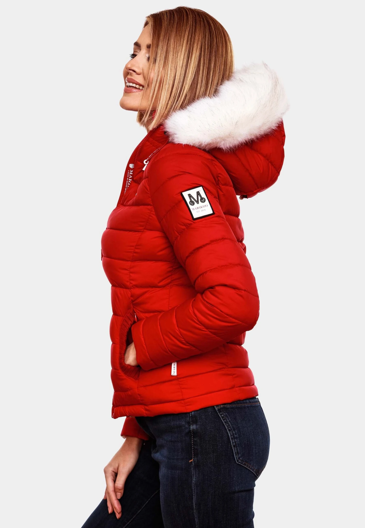 Marikoo Chaqueta De Invierno - Light Red 3 Marikoo Chaqueta De Invierno - Light Red - Imagen 3