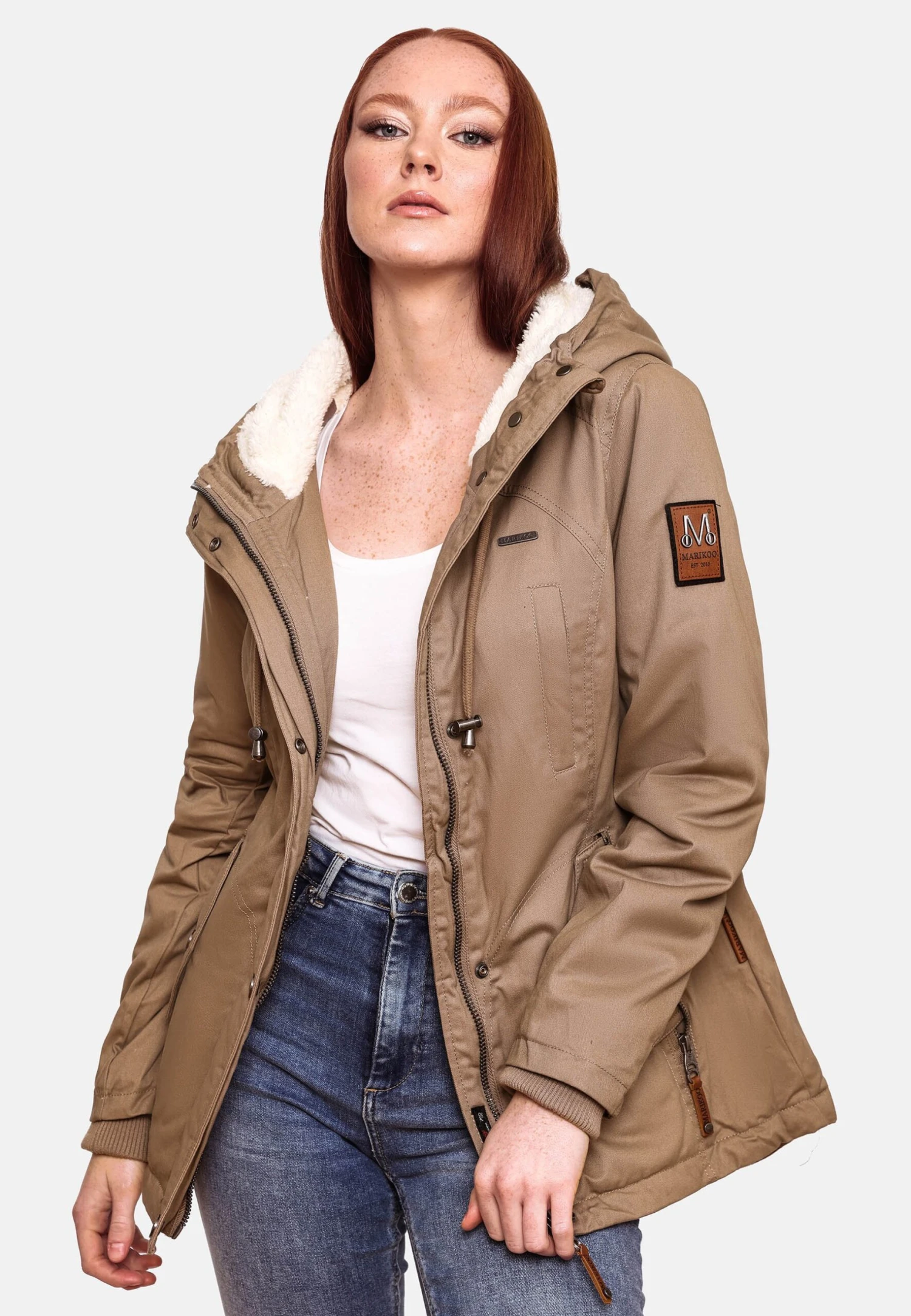 Marikoo Bikoo - Abrigo De Invierno - Taupe 3 Marikoo Bikoo - Abrigo De Invierno - Taupe - Imagen 3