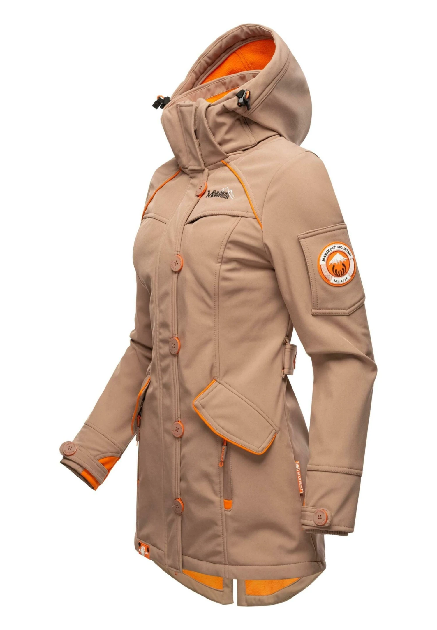 Marikoo Soulinaa - Parka - Taupe Grey 2 Marikoo Soulinaa - Parka - Taupe Grey - Imagen 2