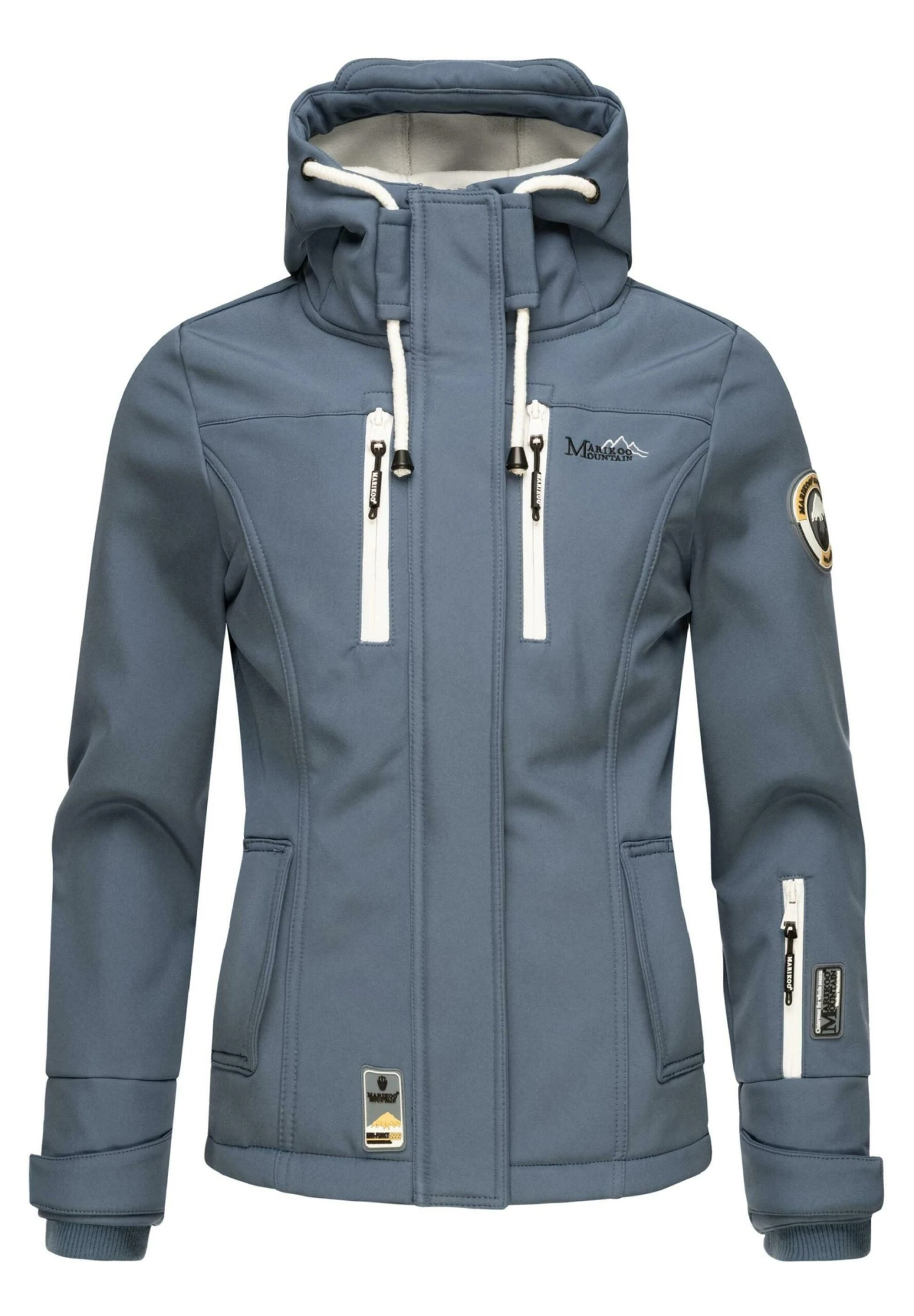 Marikoo Funktions - Chaqueta Outdoor - Dusty Blue 4 Marikoo Funktions - Chaqueta Outdoor - Dusty Blue - Imagen 4