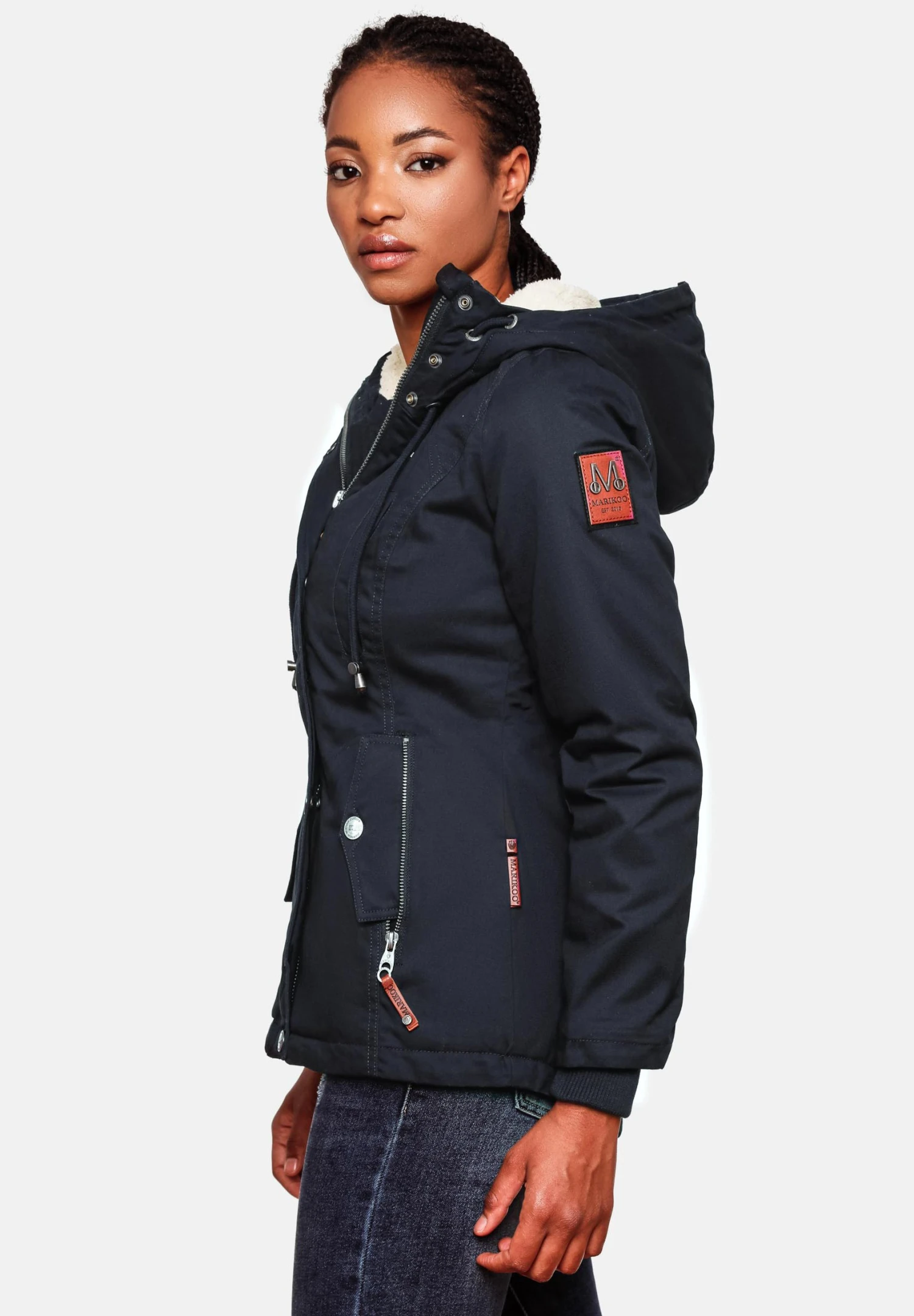 Marikoo Manolya - Abrigo De Invierno - Blue 7 Marikoo Manolya - Abrigo De Invierno - Blue - Imagen 7