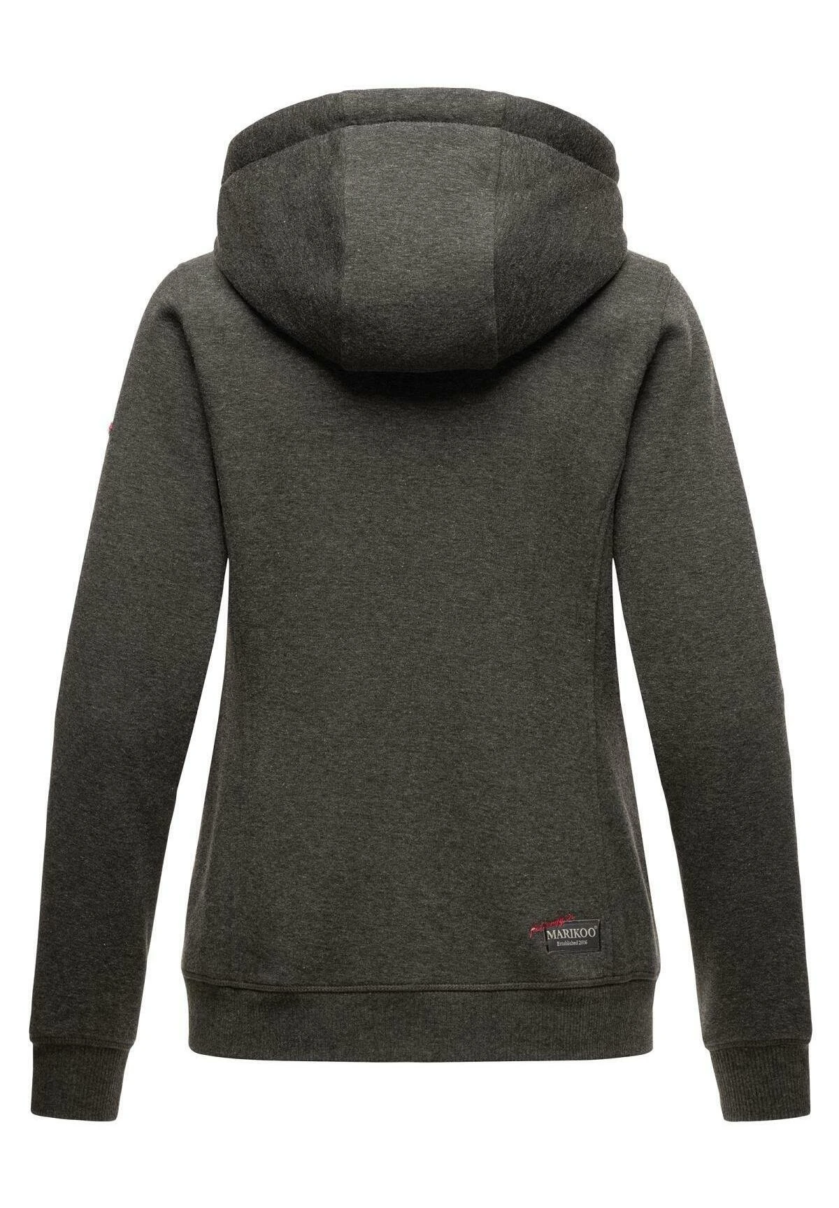 Marikoo Setsunaa - Sudadera Con Cremallera - Darkgreymelange 4 Marikoo Setsunaa - Sudadera Con Cremallera - Darkgreymelange - Imagen 4