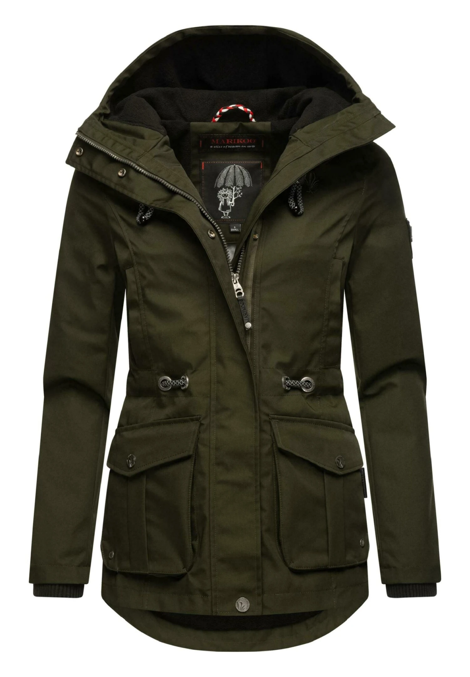 Marikoo Babetaa- Parka - Olive 5 Marikoo Babetaa- Parka - Olive - Imagen 5