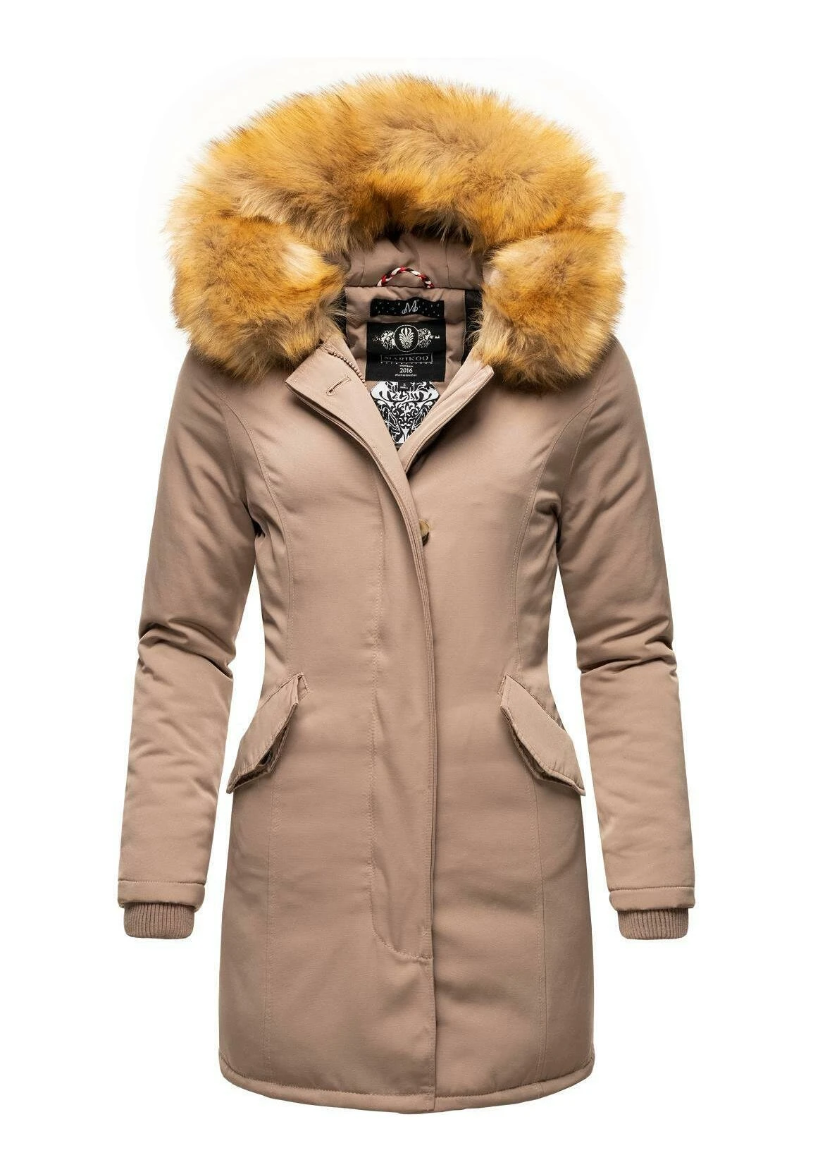 Marikoo Karmaa - Abrigo De Invierno - Taupe 1 Marikoo Karmaa - Abrigo De Invierno - Taupe
