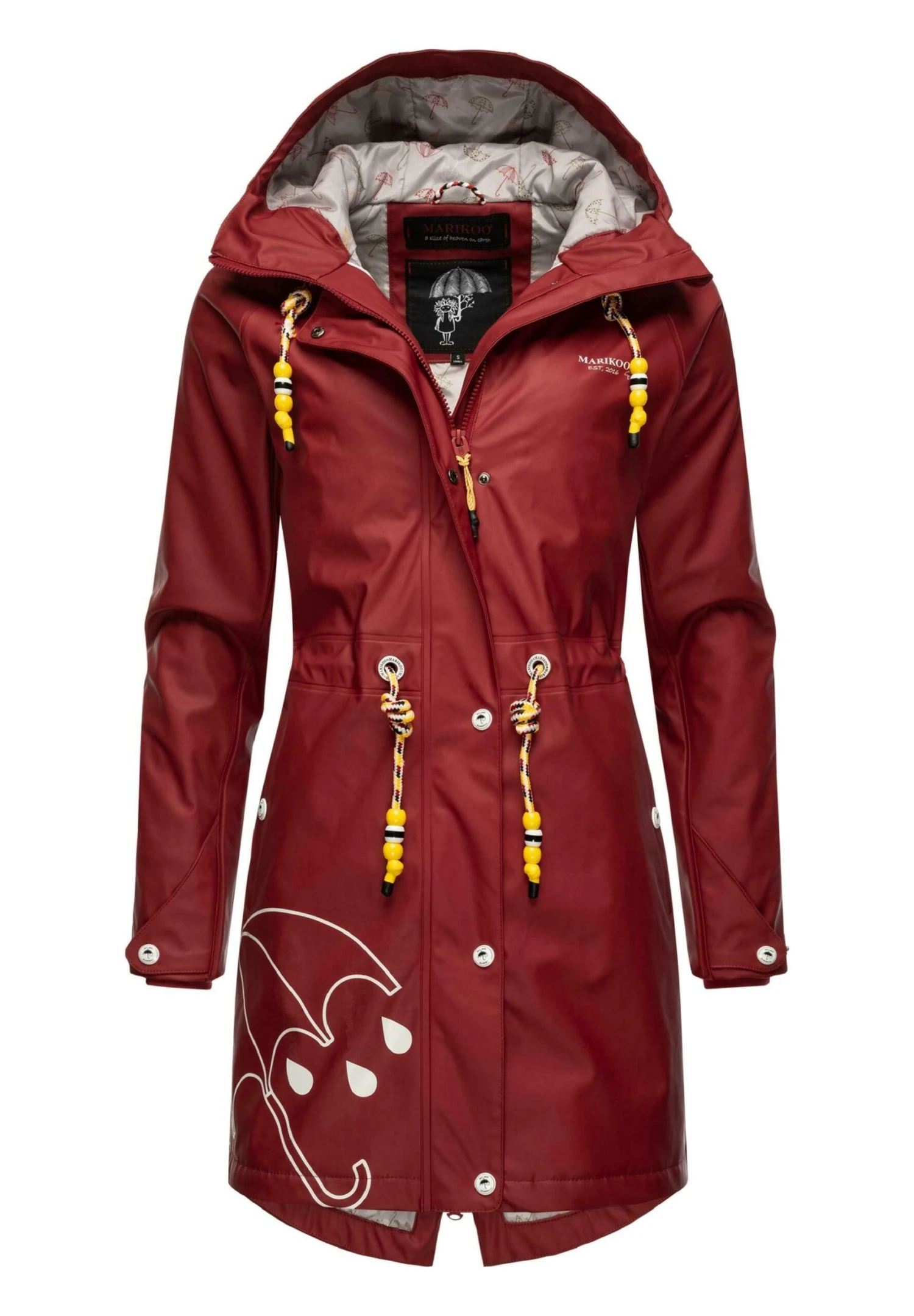 Marikoo Dancing Umbrella - Impermeable - Blood Red 5 Marikoo Dancing Umbrella - Impermeable - Blood Red - Imagen 5