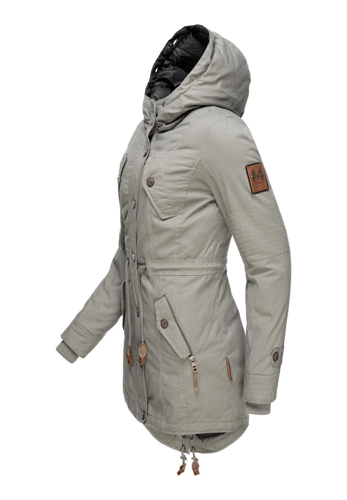 Marikoo Viva- Abrigo De Invierno - Gray 4 Marikoo Viva- Abrigo De Invierno - Gray - Imagen 4