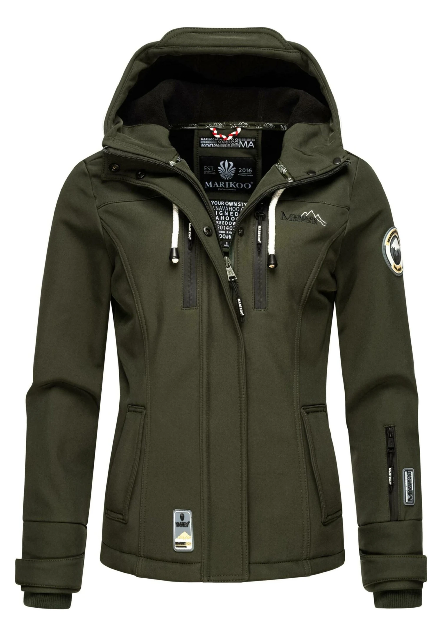 Marikoo Funktions - Chaqueta Outdoor - Olive 9 Marikoo Funktions - Chaqueta Outdoor - Olive - Imagen 9