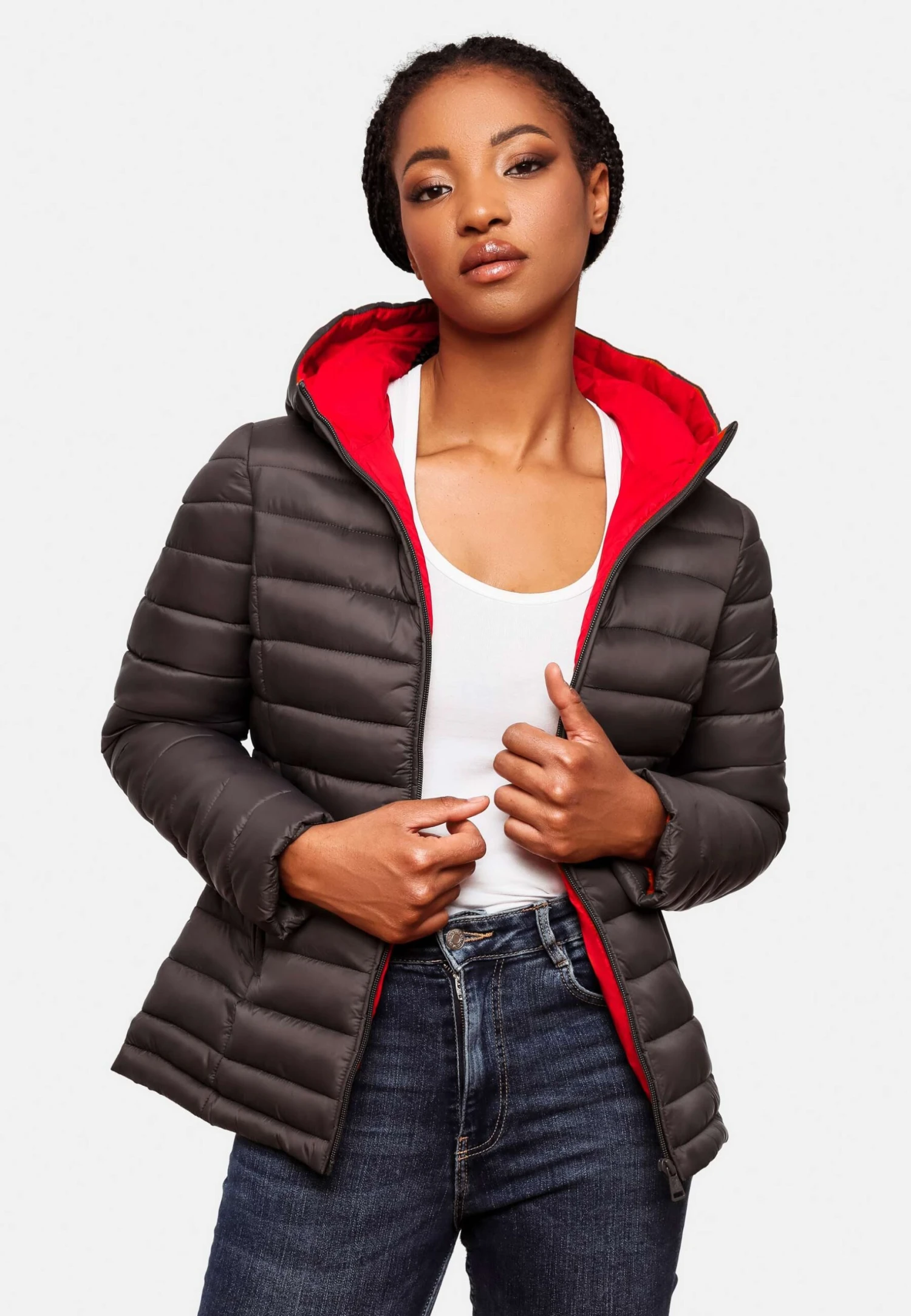 Marikoo Lucy - Chaqueta De Invierno - Anthracite 4 Marikoo Lucy - Chaqueta De Invierno - Anthracite - Imagen 4