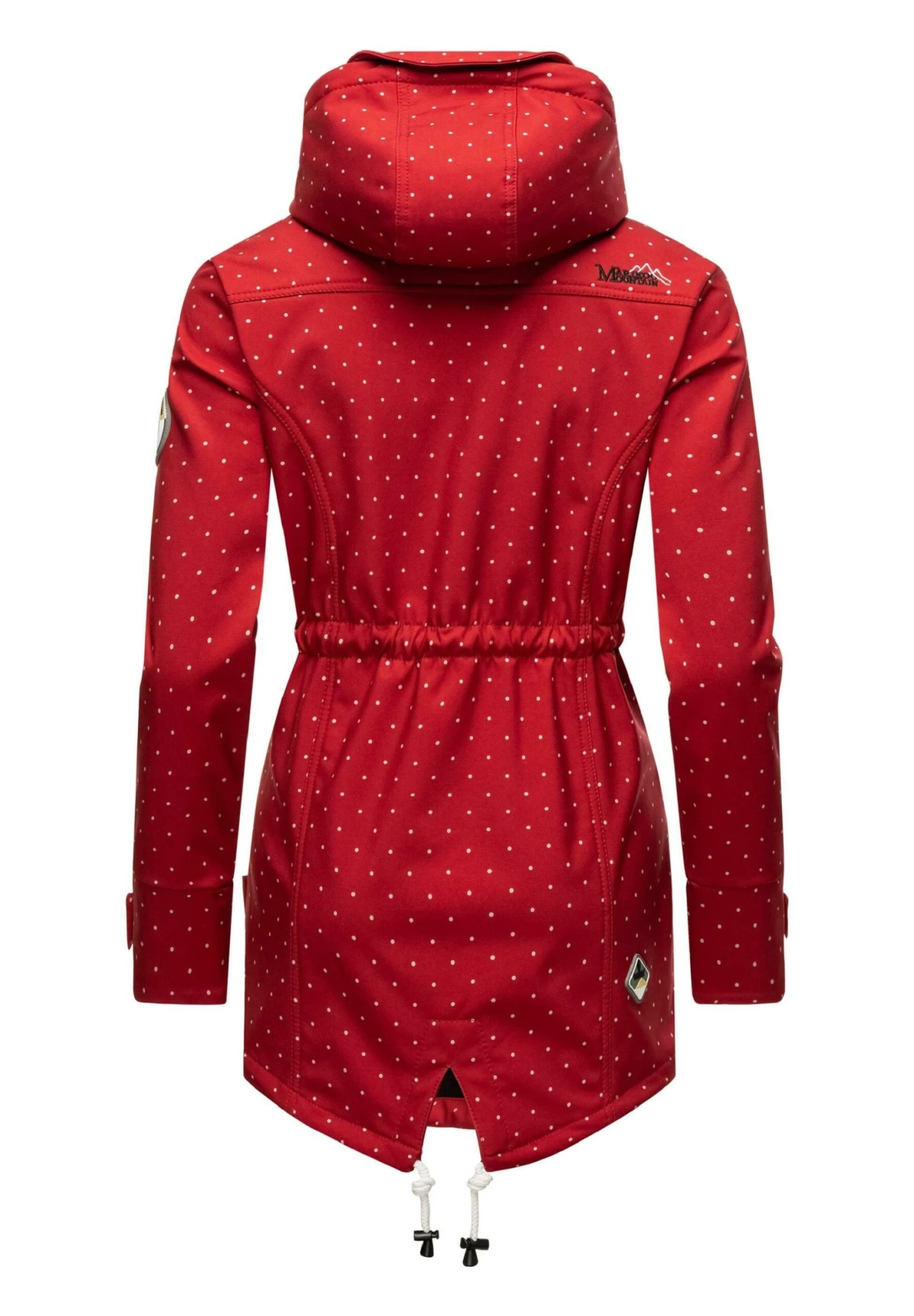 Marikoo Zimtzicke - Parka - Red W Dots 2 Marikoo Zimtzicke - Parka - Red W Dots - Imagen 2
