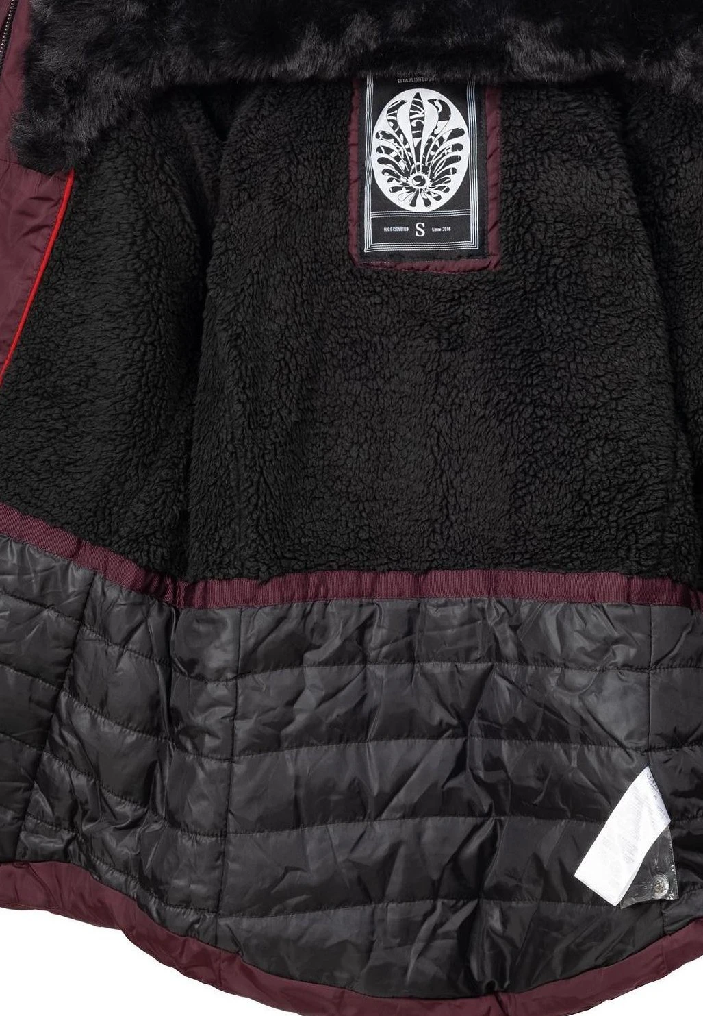 Marikoo Lotusblüte - Chaqueta De Invierno - Winered 5 Marikoo Lotusblüte - Chaqueta De Invierno - Winered - Imagen 5