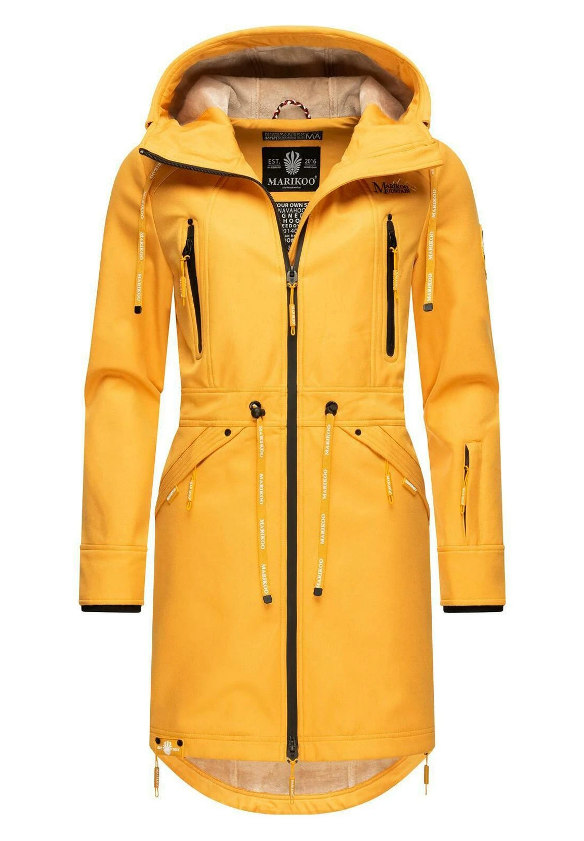 Marikoo Racquelle - Parka - Amber Yellow 5 Marikoo Racquelle - Parka - Amber Yellow - Imagen 5