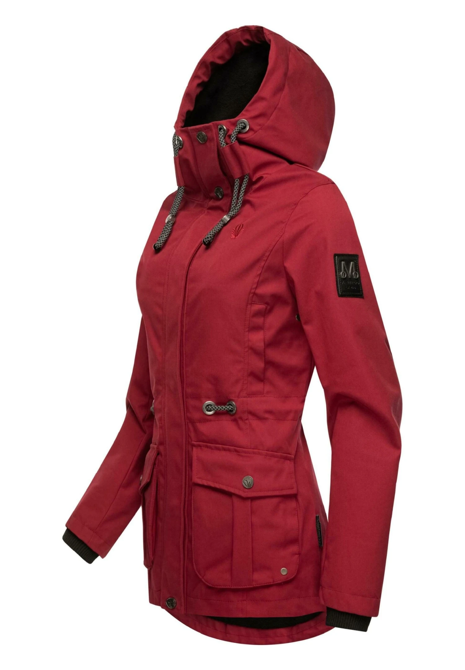 Marikoo Babetaa- Parka - Blood Red 2 Marikoo Babetaa- Parka - Blood Red - Imagen 2