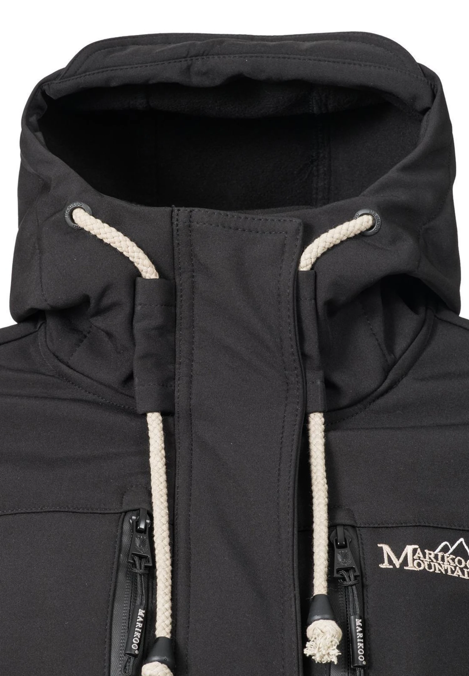 Marikoo Zimtzicke - Parka - Black 4 Marikoo Zimtzicke - Parka - Black - Imagen 4