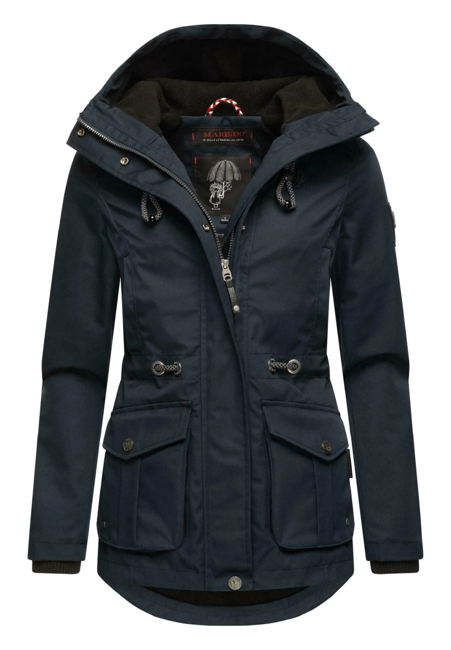 Marikoo Babetaa- Parka - Dark Blue 5 Marikoo Babetaa- Parka - Dark Blue - Imagen 5