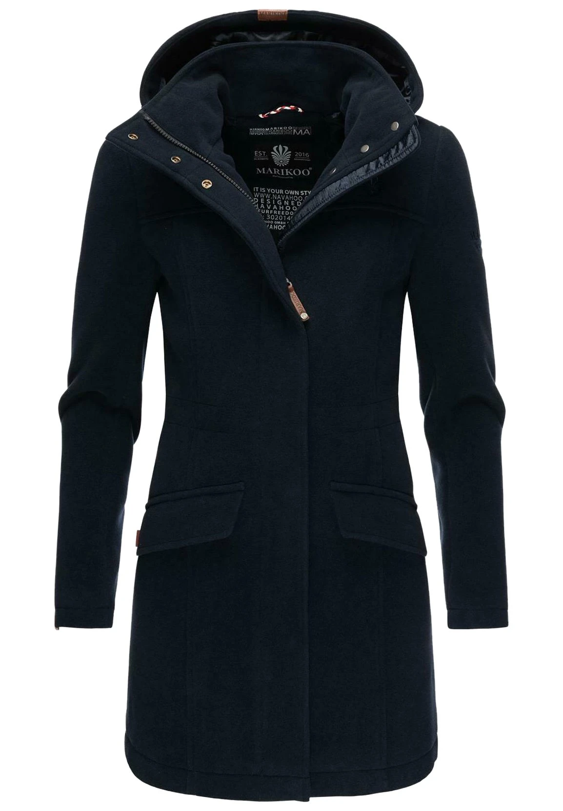 Marikoo Leilaniaa - Abrigo De Invierno - Dark Blue 1 Marikoo Leilaniaa - Abrigo De Invierno - Dark Blue